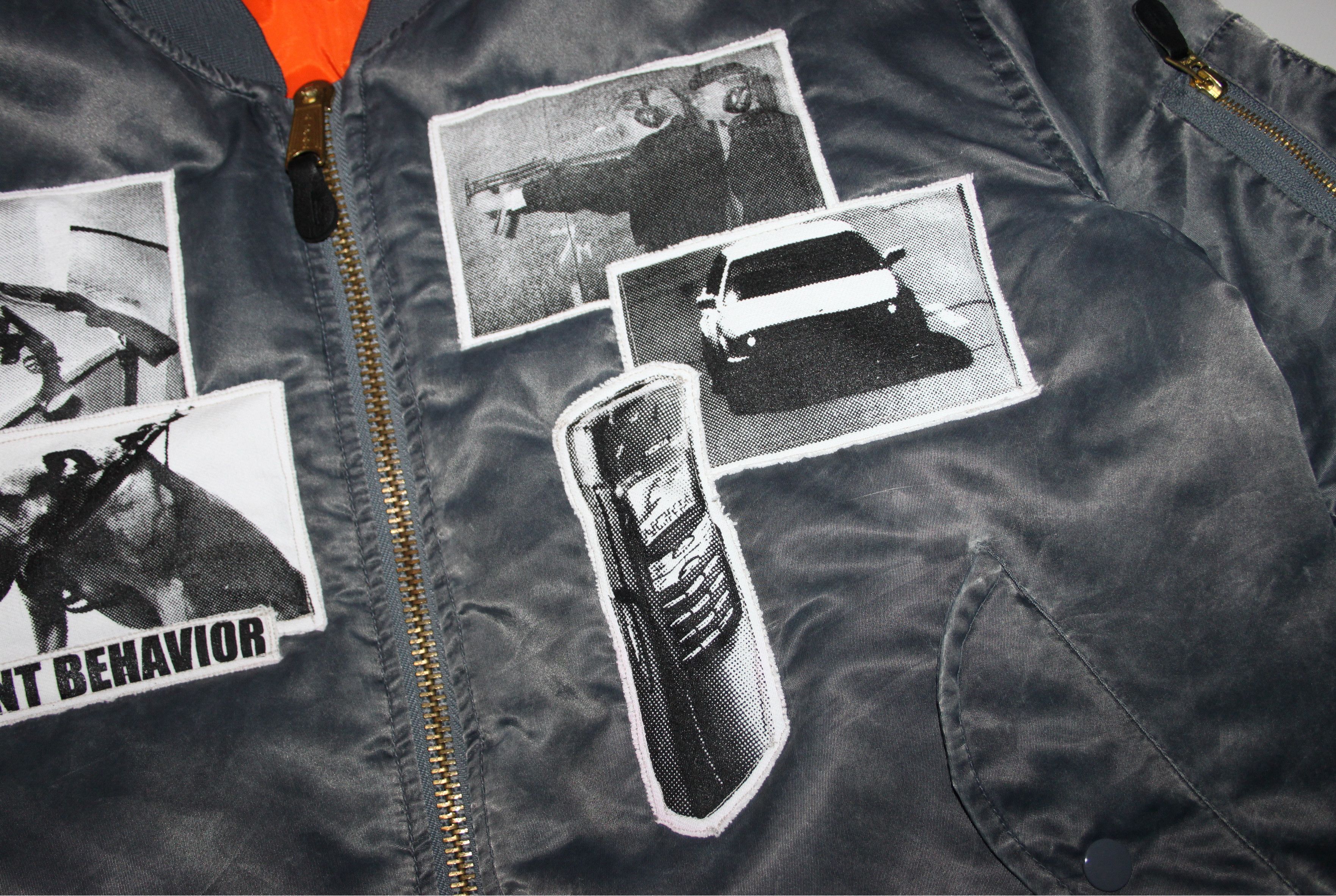 Other 1of1 Vintage Custom Bomber MA-1 Jacket flyers man Size US M / EU 48-50 / 2 - 5 Thumbnail