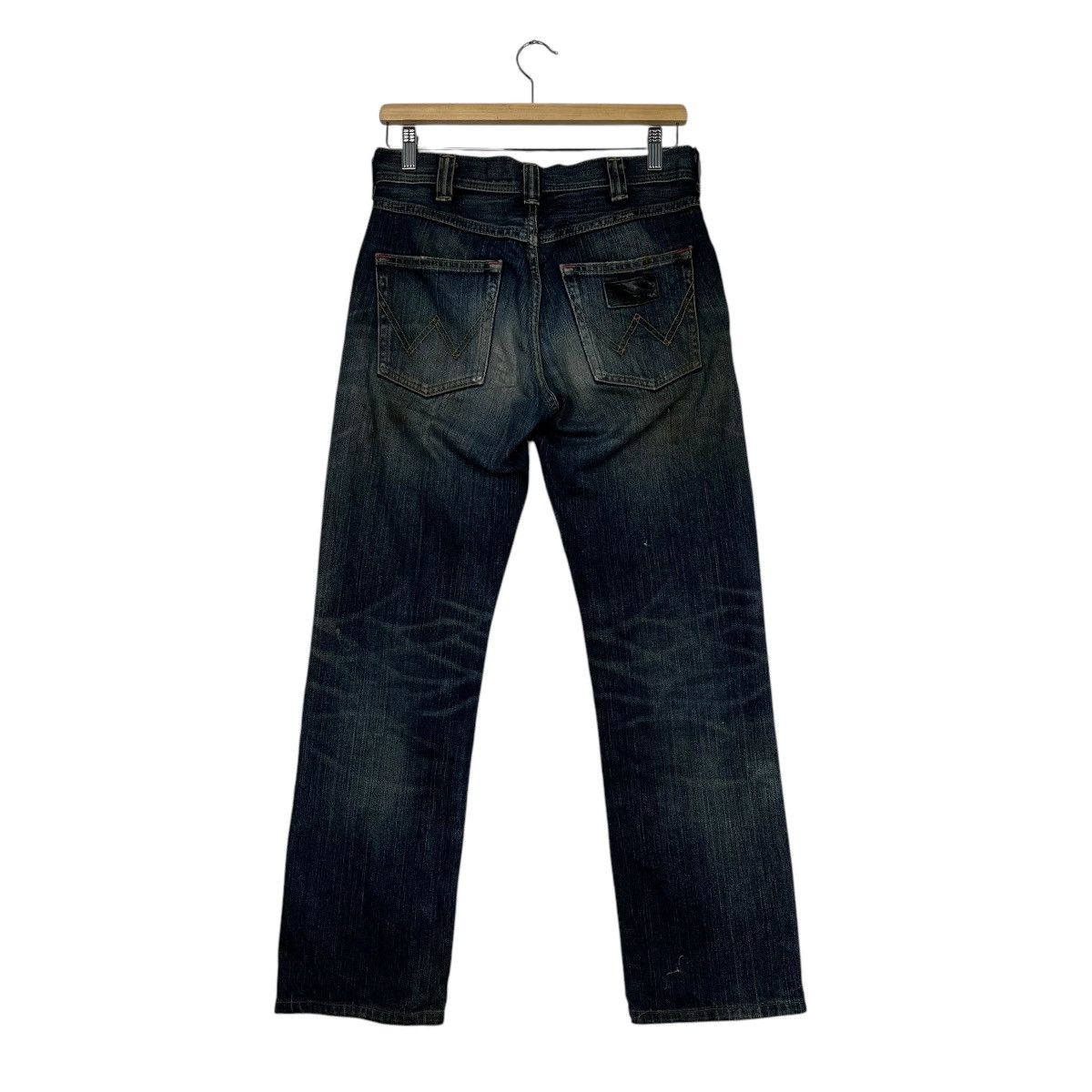 14th Addiction Vintage Wrangler Distressed Denim Jeans Size 28" / US 6 / IT 42 - 7 Thumbnail