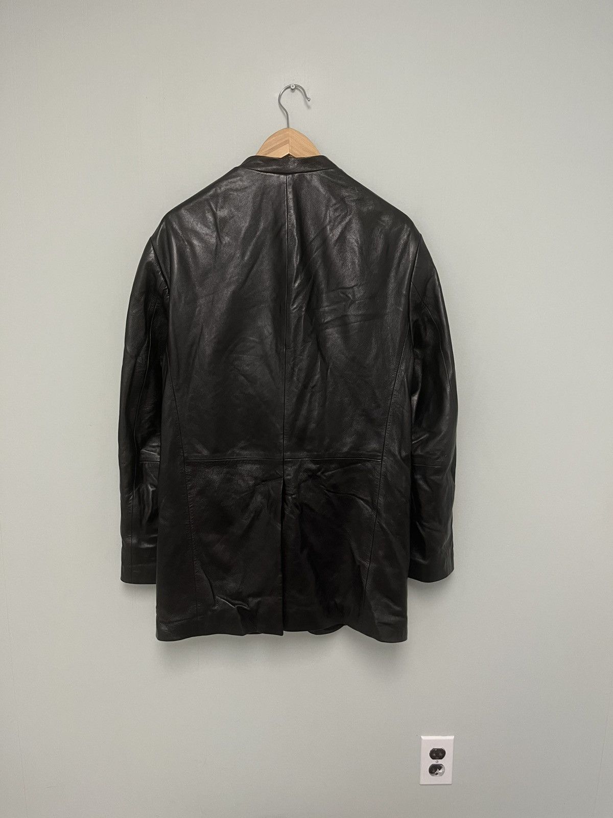 R13 Belt Collar Leather Jacket Small Size US S / EU 44-46 / 1 - 13 Thumbnail