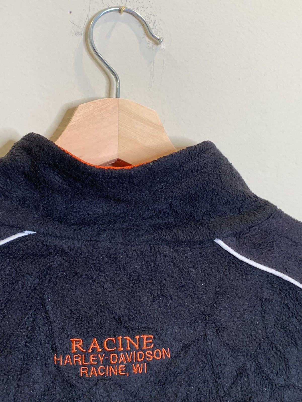 Harley Davidson RARE* Harley Davidson Racine Wisconsin Fleece 1/4 Zip Jacket Size US S / EU 44-46 / 1 - 6 Thumbnail