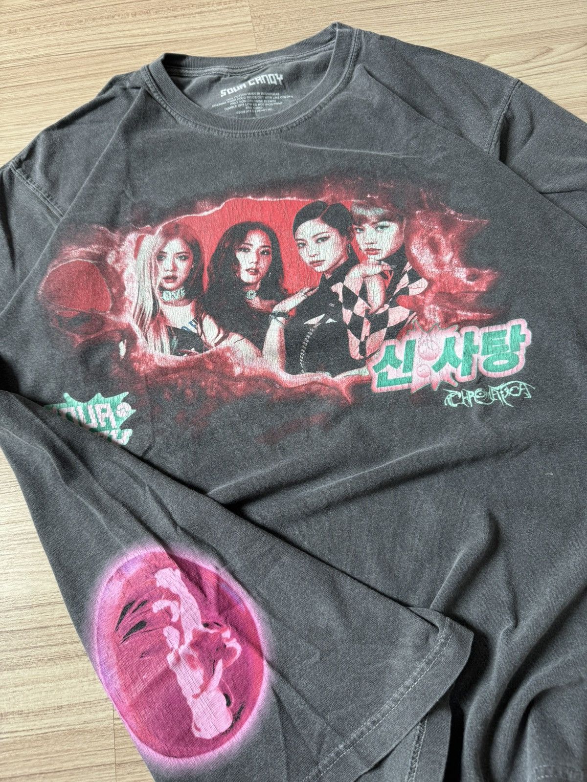 Band Tees Blackpink x Lady Gaga kpop t shirt - Sour candy Size US L / EU 52-54 / 3 - 3 Thumbnail
