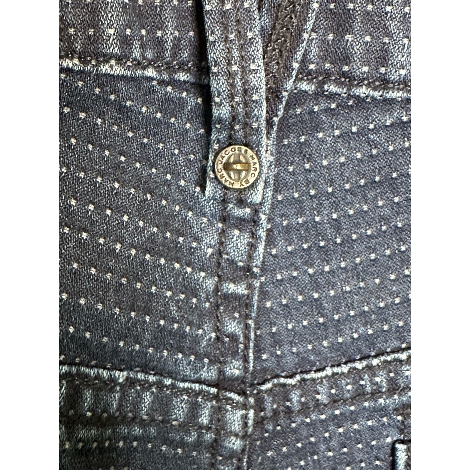 Marc Jacobs Marc Jacobs blue stripes polka dots rolled slim jeans sz 29 Size 29" - 8 Thumbnail