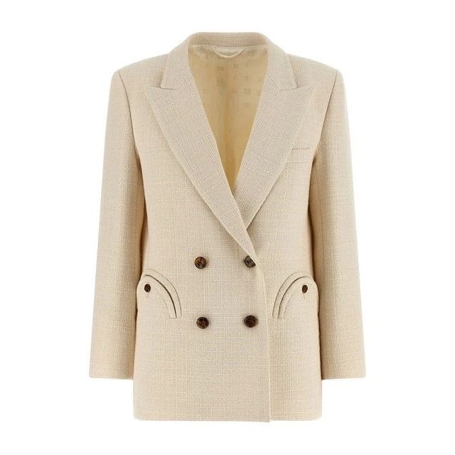 Other BLAZE MILANO Missy Everynight White Blazer Jacket New & Auth Size M / US 6-8 / IT 42-44 - 1 Thumbnail