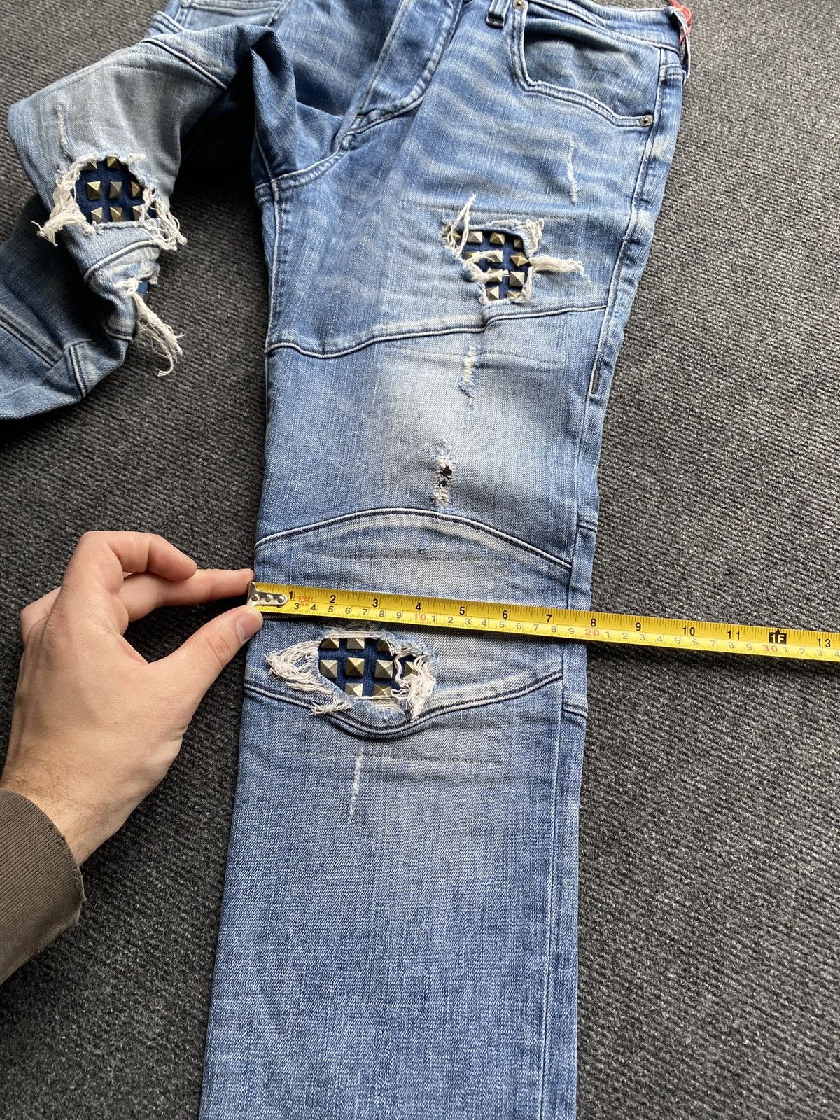 True Religion 🔥Opium Punk True Religion Rocco Relaxed Skinny distressed 30 Size US 30 / EU 46 - 10 Thumbnail