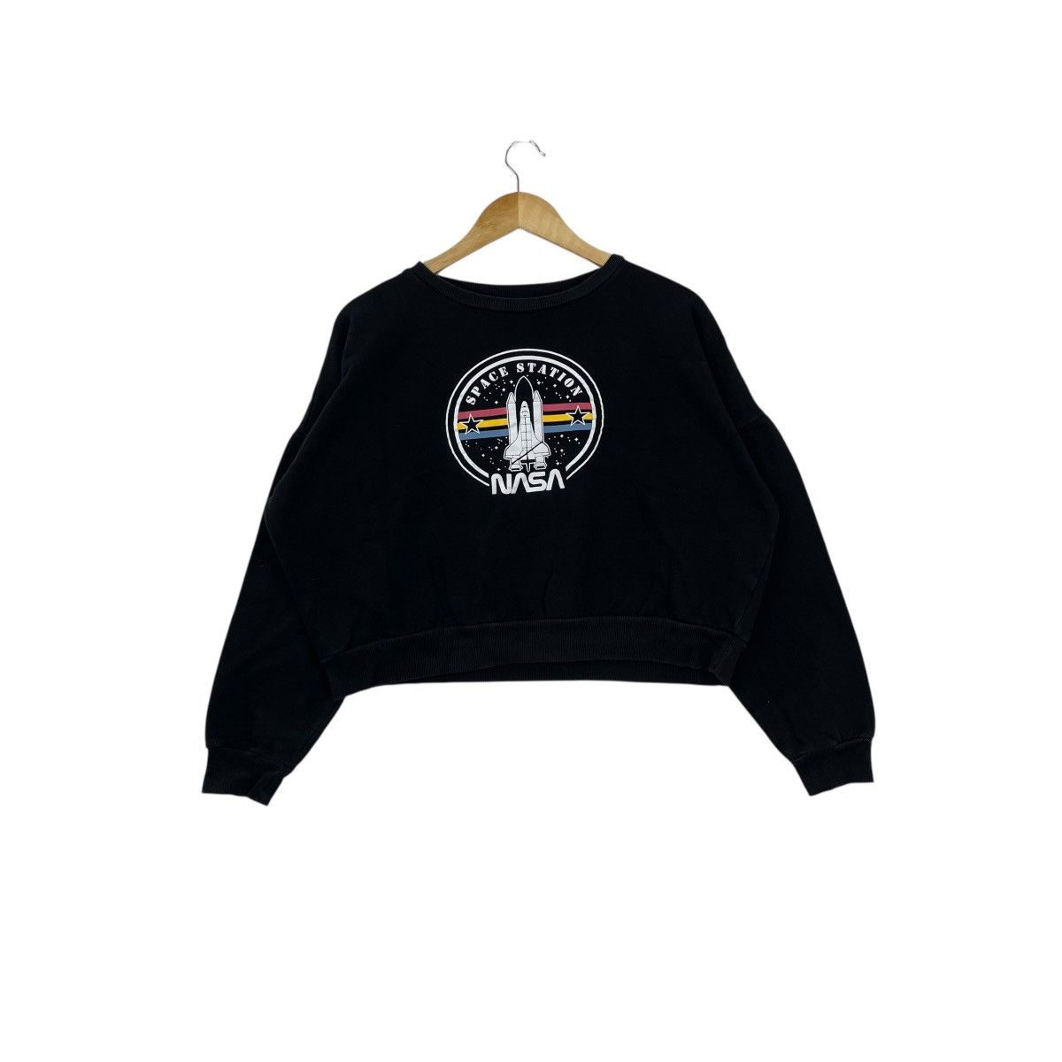 Other Nasa Crop Top Pullover Jumper Sweatshirt Size XXL / US 16-18 / IT 52-54 - 1 Thumbnail