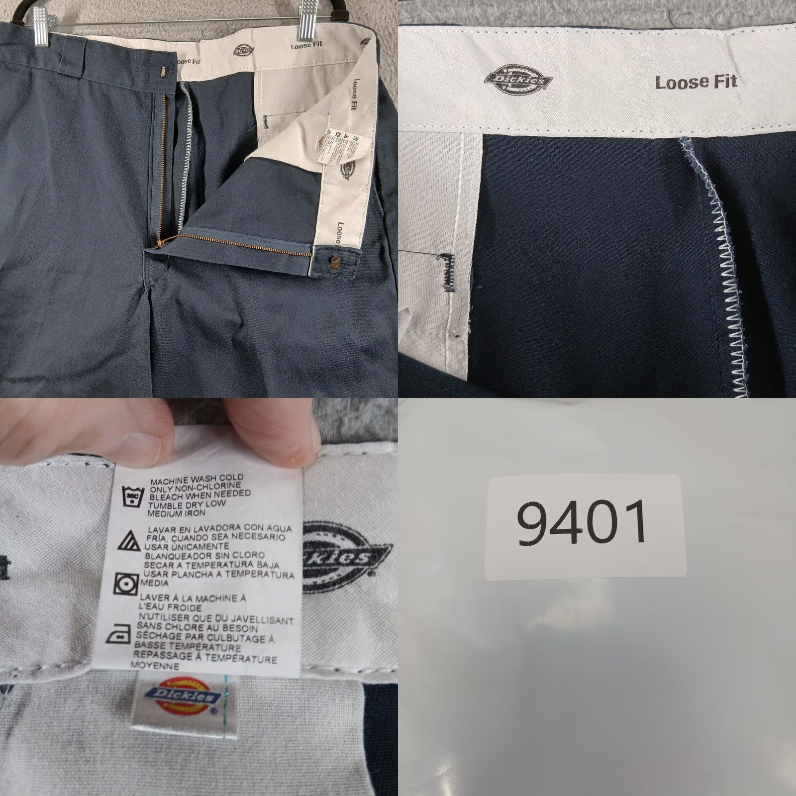 Dickies Dickies Work Shorts Blue Size 38 Loose Fit Mens Size US 38 / EU 54 - 8 Thumbnail