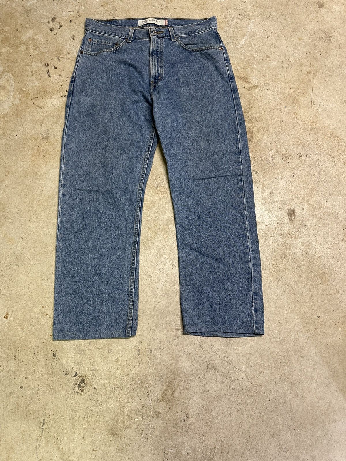 Levi's Vintage Men’s Blue Jeans Pants Levi’s 505 Size US 33 - 13 Thumbnail