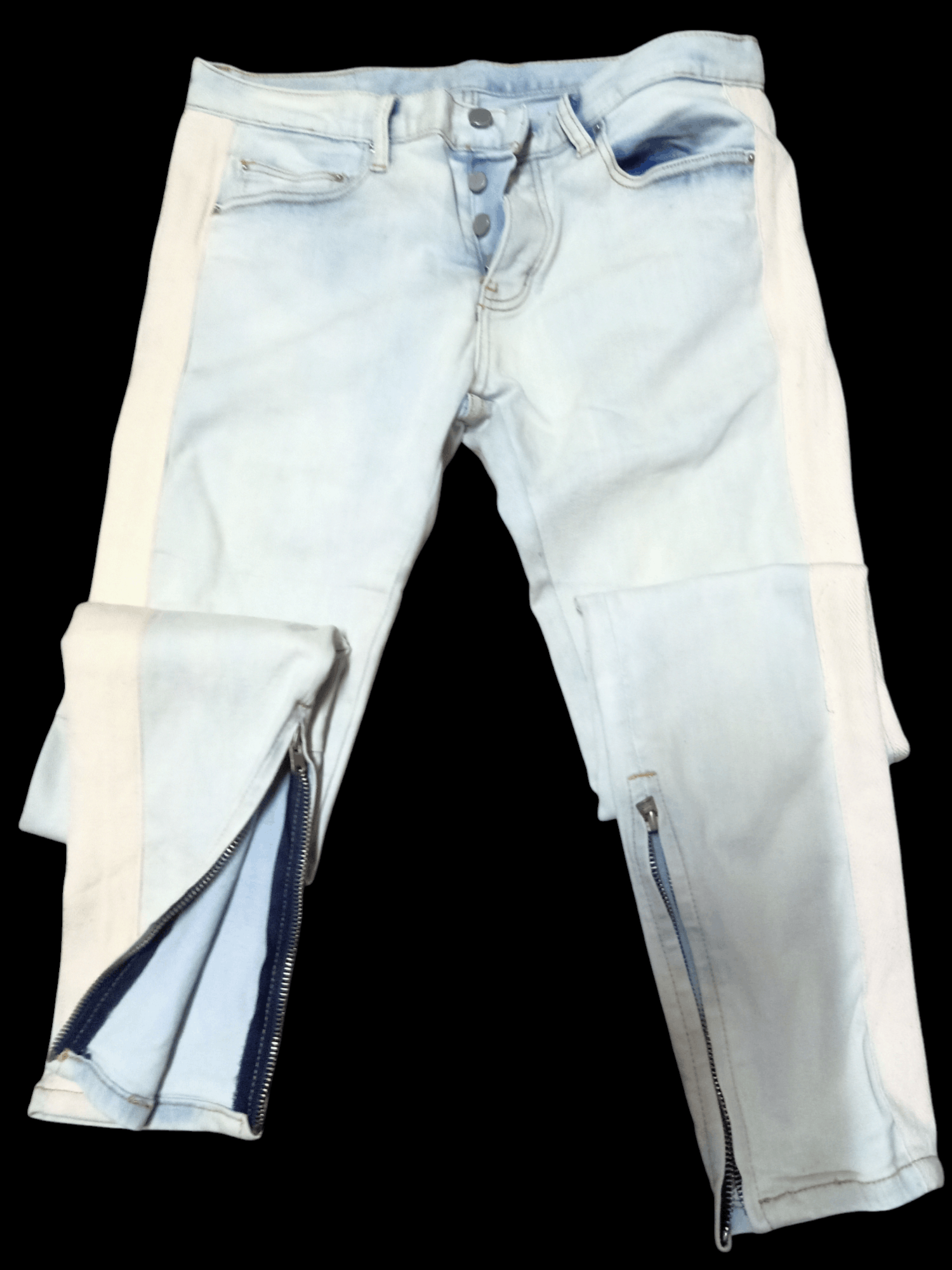 Designer × MNML MNML Denim Zipper Customers Pants Size US 32 / EU 48 - 9 Thumbnail