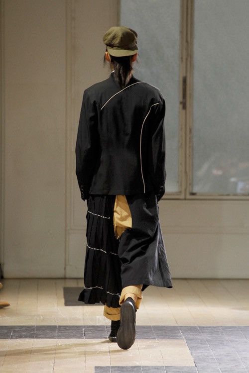 Yohji Yamamoto Yohji Yamamoto Pour Homme Wool Gabardine Cubist Jacket SS12 Size US M / EU 48-50 / 2 - 8 Thumbnail