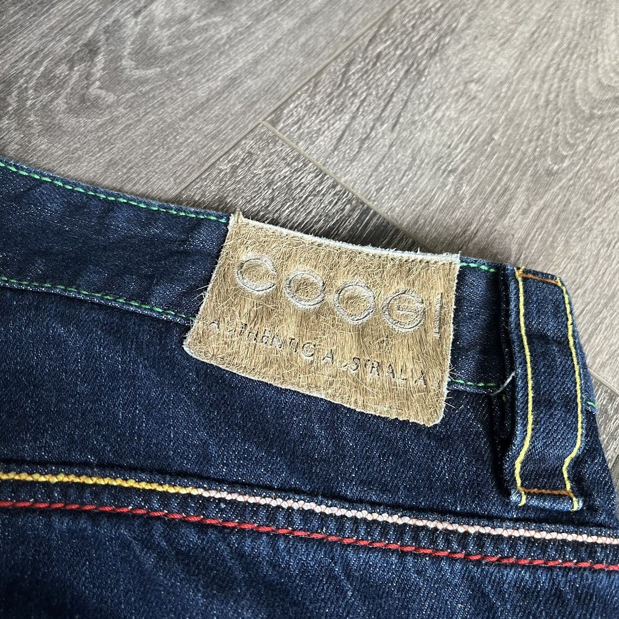 Coogi Vintage 1990s Coogi Baggy Rainbow Skater Denim Jean Shorts Size US 42 / EU 58 - 4 Thumbnail
