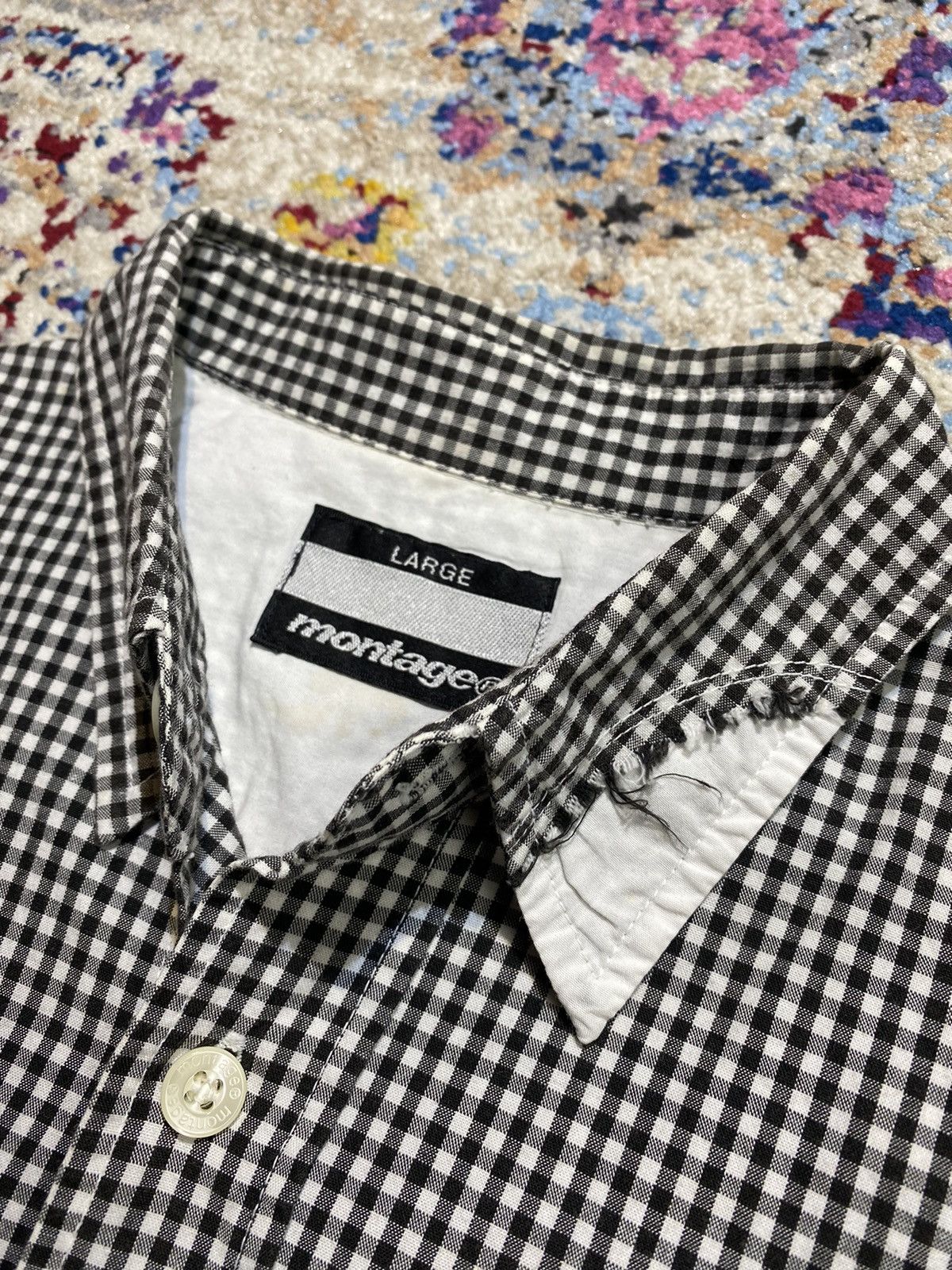 Montage Vintage Montage Japan Statements Cut Rework Button Up Shirts Size US M / EU 48-50 / 2 - 9 Thumbnail
