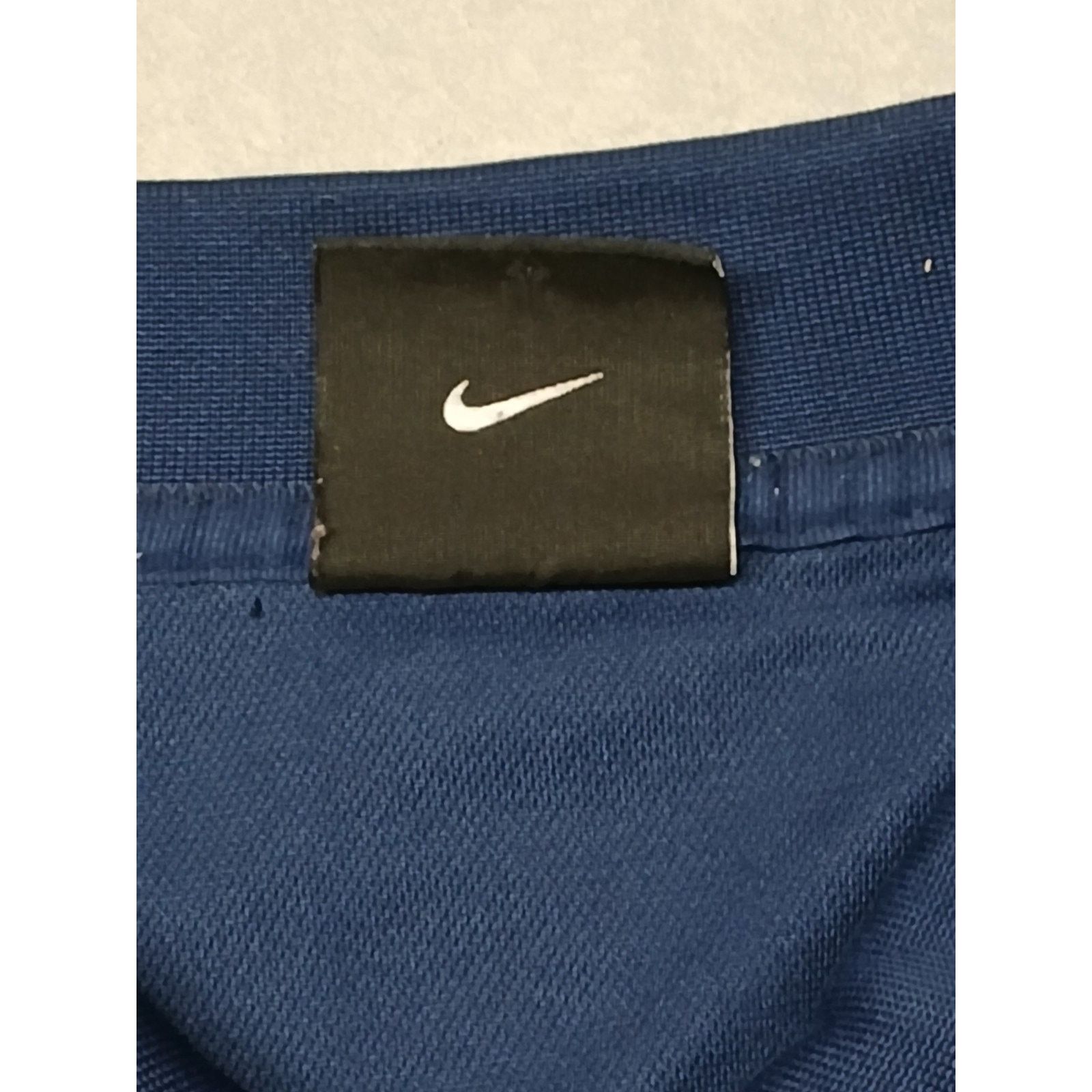 Nike Nike Golf Dri-Fit (XL) Navy Blue Button Collar Shirt Size US XL / EU 56 / 4 - 6 Thumbnail