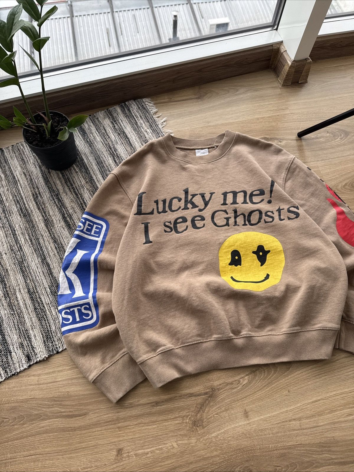Band Tees × Designer Lucky Me I See Ghosts Kanye West Sweatshirt Size US M / EU 48-50 / 2 - 2 Thumbnail