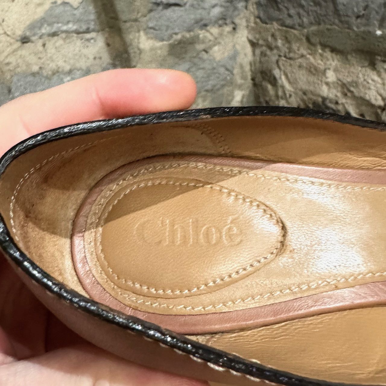 Chloe Chloé Brown C Buckle Wedge Pumps Size US 7 / IT 37 - 6 Thumbnail