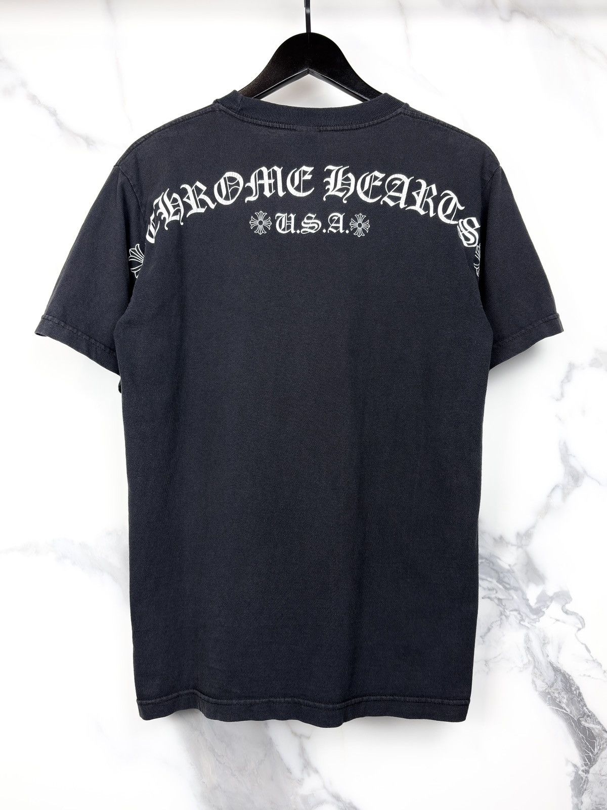 Chrome Hearts Vintage Chrome Hearts Back Hit T-shirt | Grailed