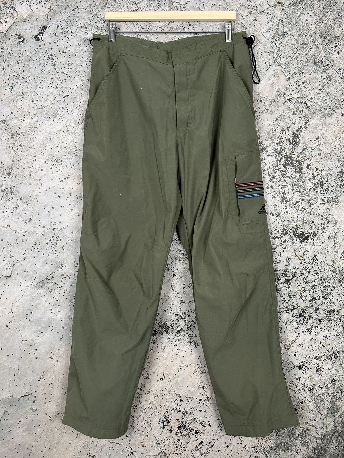Vintage Adidas Outdoor Gorpcore Streetwear Drill Pants Y2K