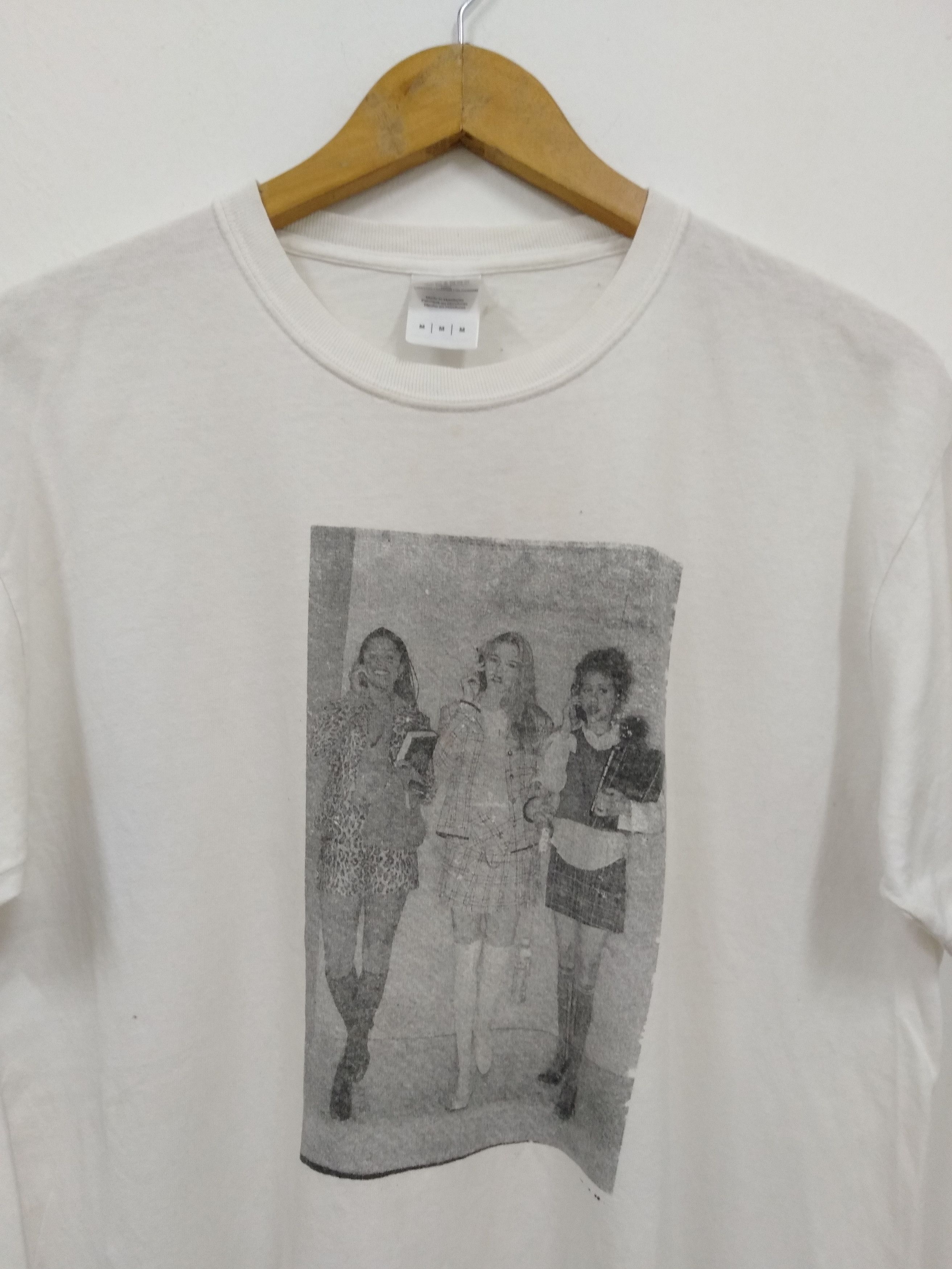 Vintage Vintage Photography Girl icon Photo print white t shirt Size US L / EU 52-54 / 3 - 3 Thumbnail