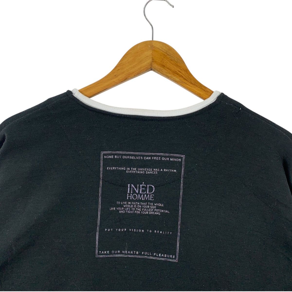 Japanese Brand INED Homme Japanese Brand Designer Crewneck Long Jumper Size US L / EU 52-54 / 3 - 4 Thumbnail