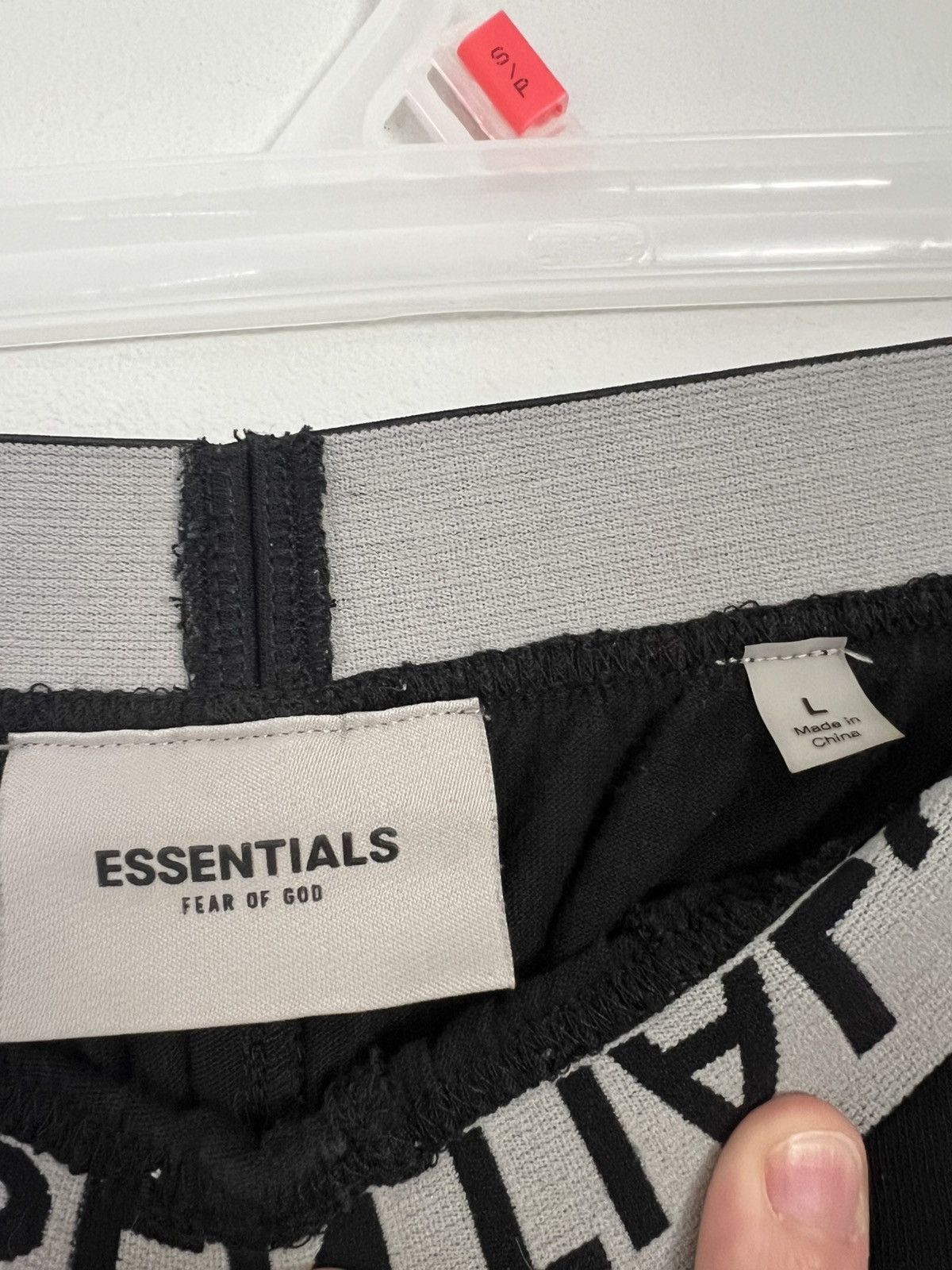 Essentials Essentials Fear Of God FOG Black Lounge Pants Size US 34 / EU 50 - 3 Thumbnail