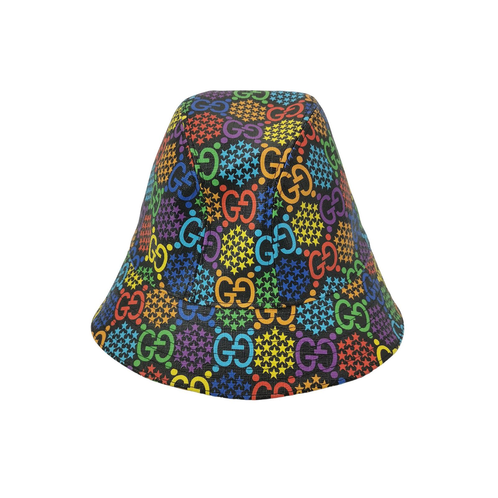 Gucci Gucci Psychedelic Monogram Bucket Hat Size L Size ONE SIZE - 1 Thumbnail