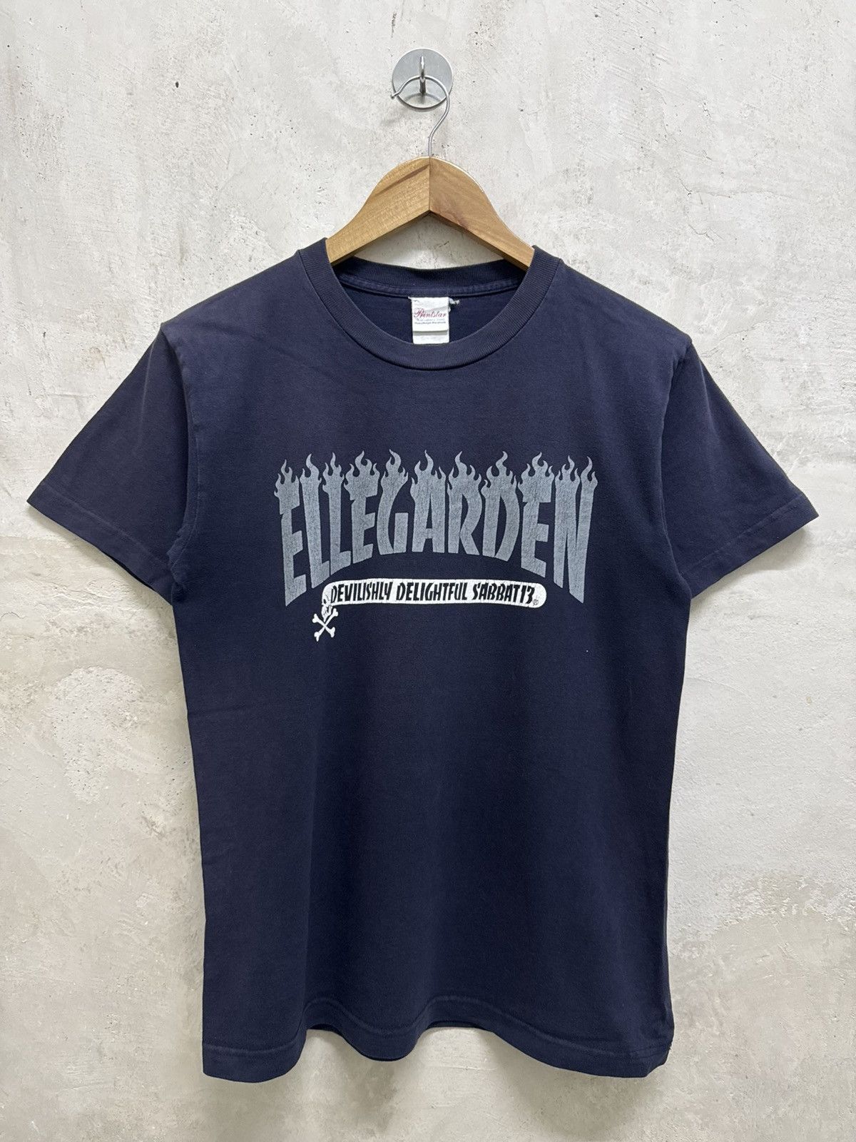 Vintage 2000s Ellegarden Devilish Hot Rod Sabbat 13 Tees Size US S / EU 44-46 / 1 - 3 Thumbnail