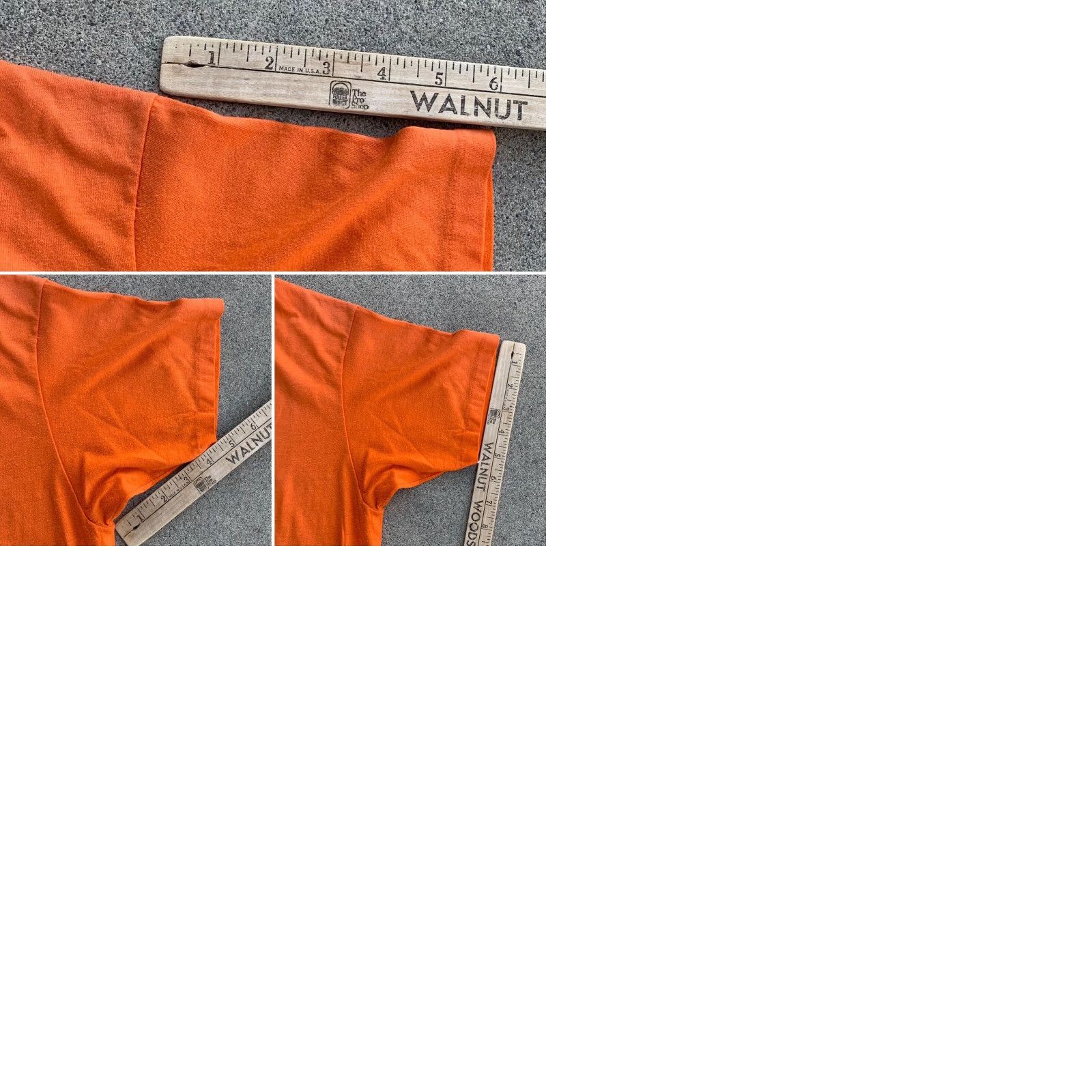 Hanes VINTAGE Hanes T-Shirt Men Orange 50/50 Clayton Valley Bowl Back Graphic Crew Neck Short Sleeve Size M Size US M / EU 48-50 / 2 - 9 Thumbnail