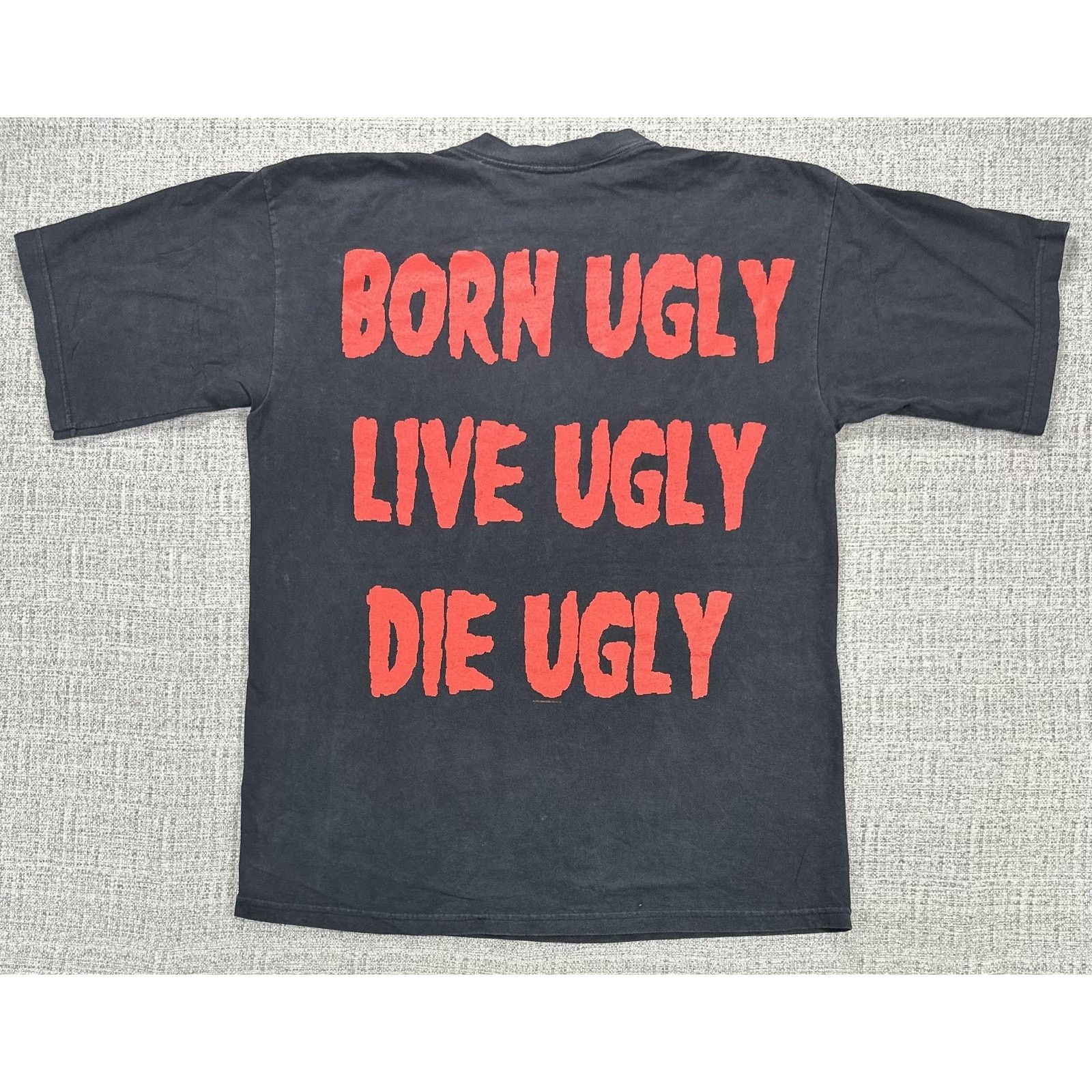 All Sport Rob Zombie Shirt Sz L Born Ugly Live Ugly 2002 Demonoid Size US L / EU 52-54 / 3 - 9 Thumbnail