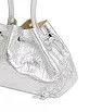 Mansur Gavriel os11x0326 Size: OS / Metallic Suede Drawstring Pouchette Bag Size ONE SIZE - 4 Thumbnail