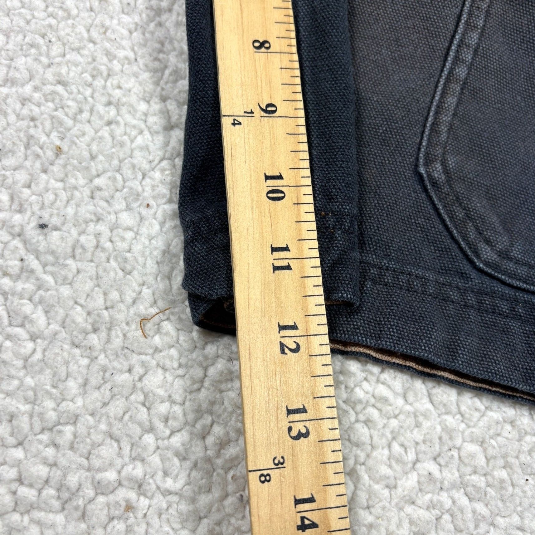 Duluth Trading Company Duluth Trading Fire Hose 12" Cargo Shorts Men 36 Black Canvas Utility Work Shorts Size US 36 / EU 52 - 7 Thumbnail