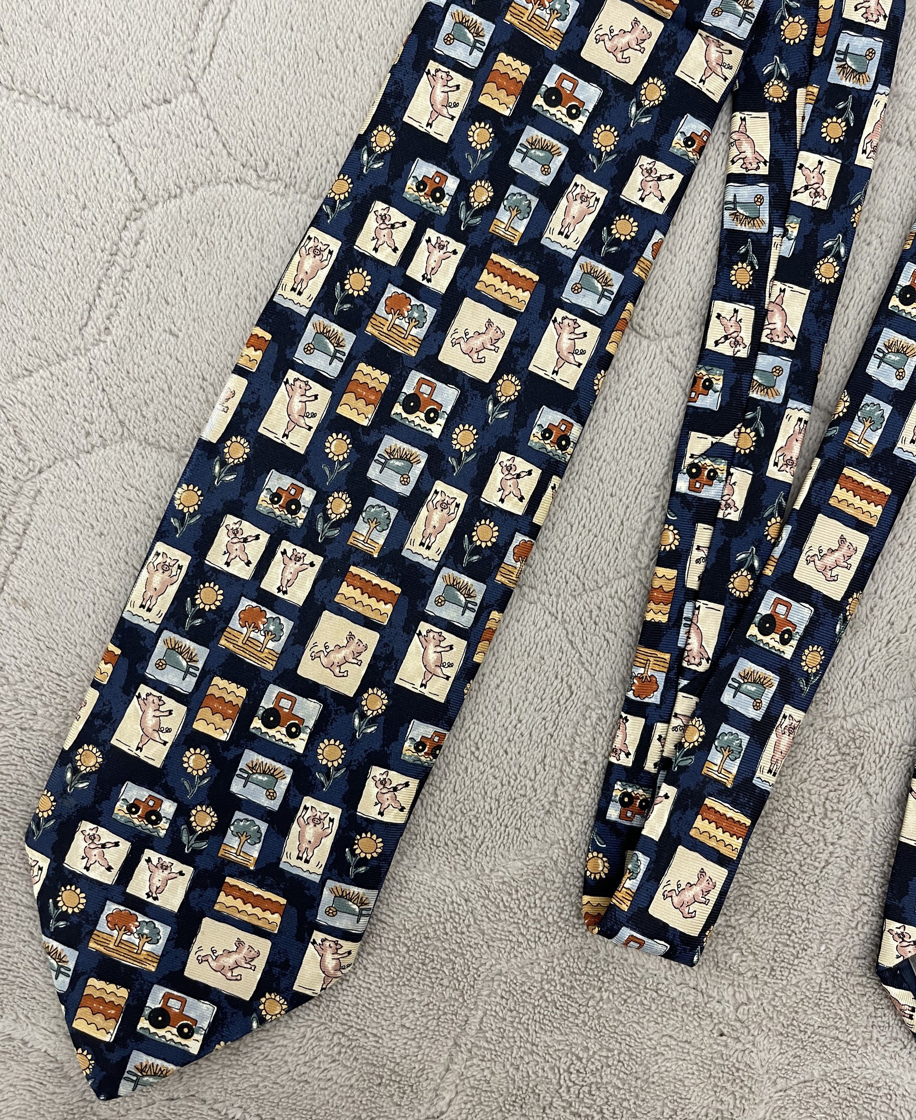 Marks & Spencer × Vintage Marks And Spencer Vintage Tie Size ONE SIZE - 4 Thumbnail