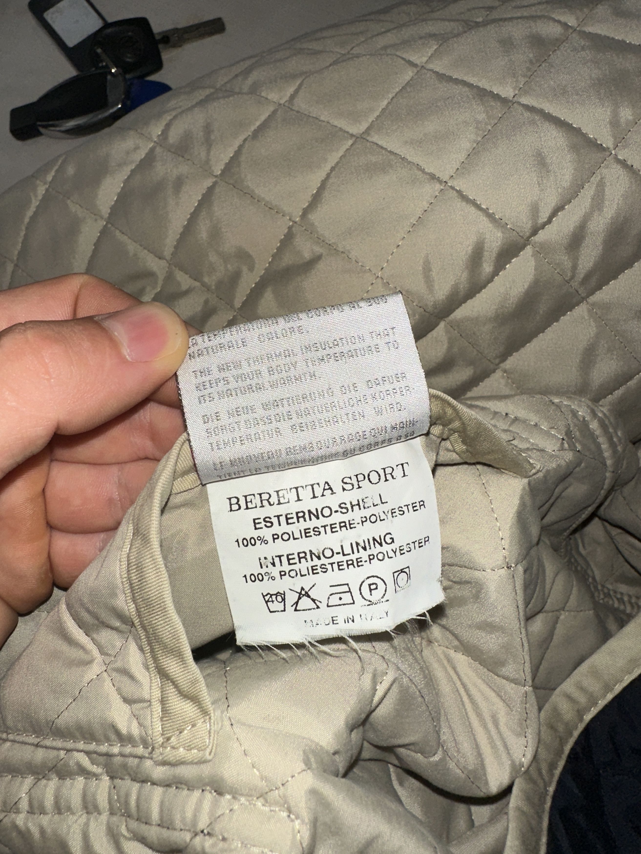 Beretta Beretta Quilted Thermore Insulated Reversible Size 40 50 Size US M / EU 48-50 / 2 - 6 Thumbnail