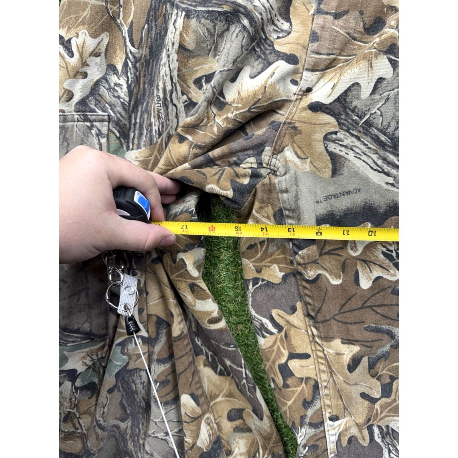 Vintage Mossy Oak Break Up Cargo Pants Mens 36x30 Brown Camouflage Cargo Straight 5-Pocket Canvas Cotton Polyester Pants Mens Size US 36 / EU 52 - 3 Thumbnail