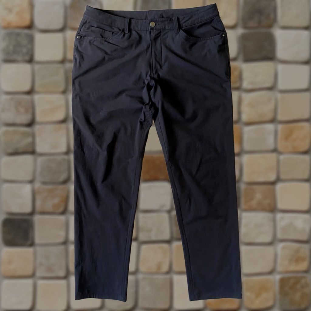 Lululemon Lululemon ABC Classic-Fit 5-Pocket Pants LM5583S Gray 34 Mens Chino City, Preppy, Jeans? Size US 34 / EU 50 - 1 Thumbnail