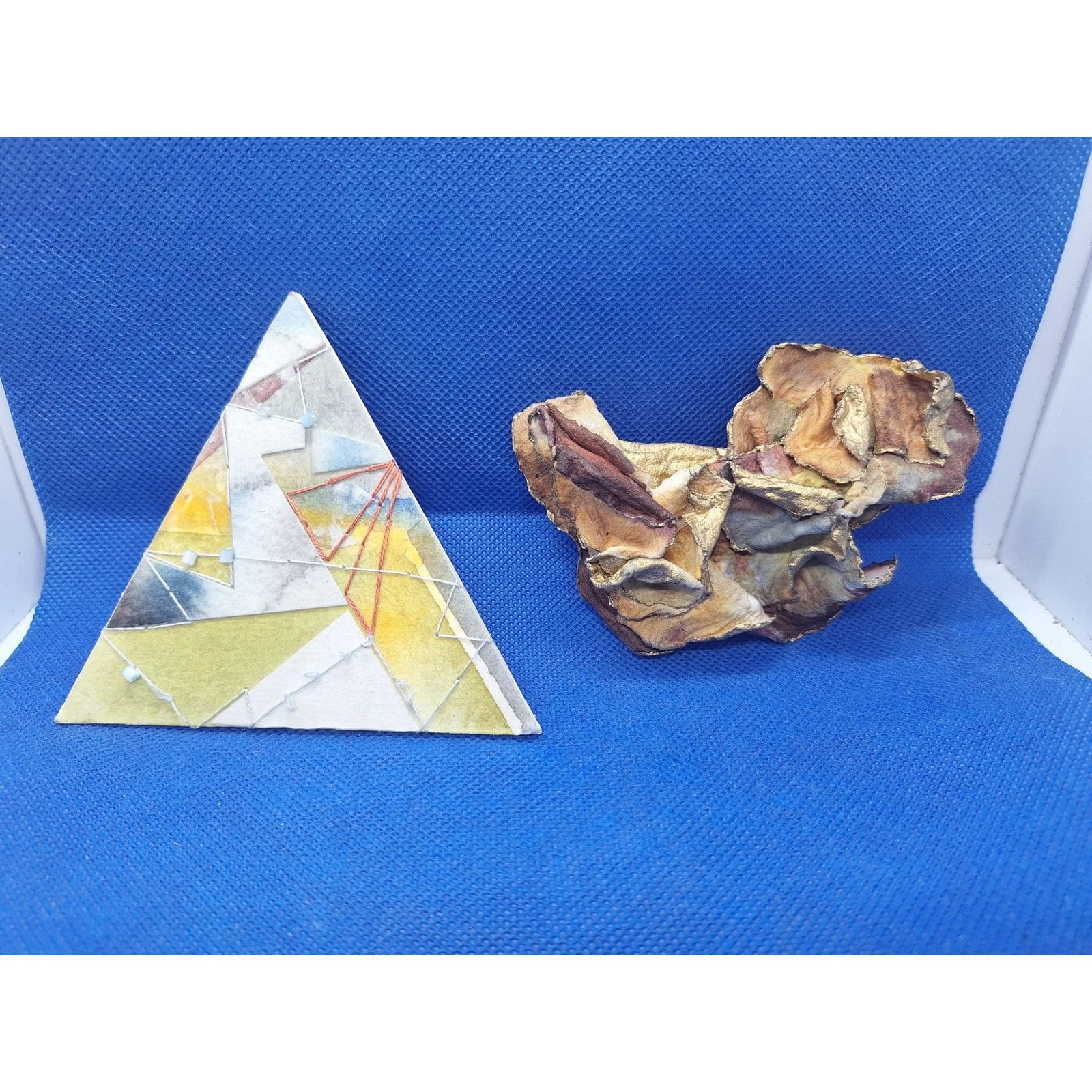 Other 2) Signed Artisan Crafted Brooches/Pins Estate Find! Mèlange Size ONE SIZE - 1 Thumbnail