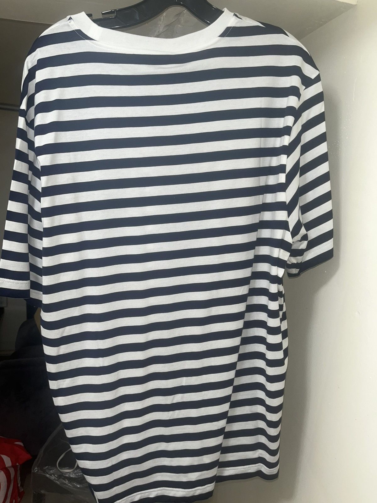 Versace Versace Striped T-Shirt Sz L Size US L / EU 52-54 / 3 - 6 Thumbnail