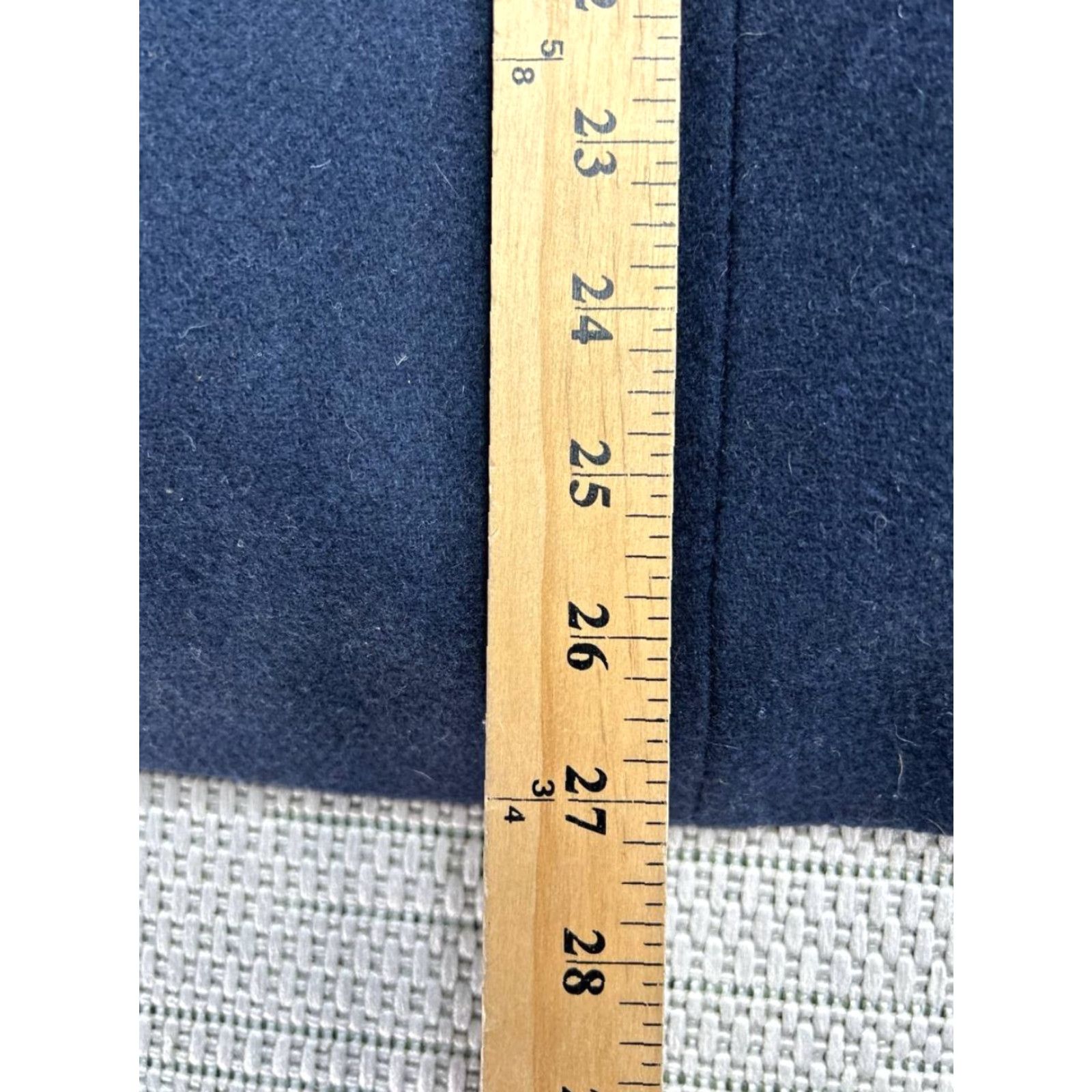 J.Crew J.Crew Coat Womens Small Blue Wool Blend Toggle Cape Short Wool Blend Jacket, 90s? Size S / US 4 / IT 40 - 6 Thumbnail