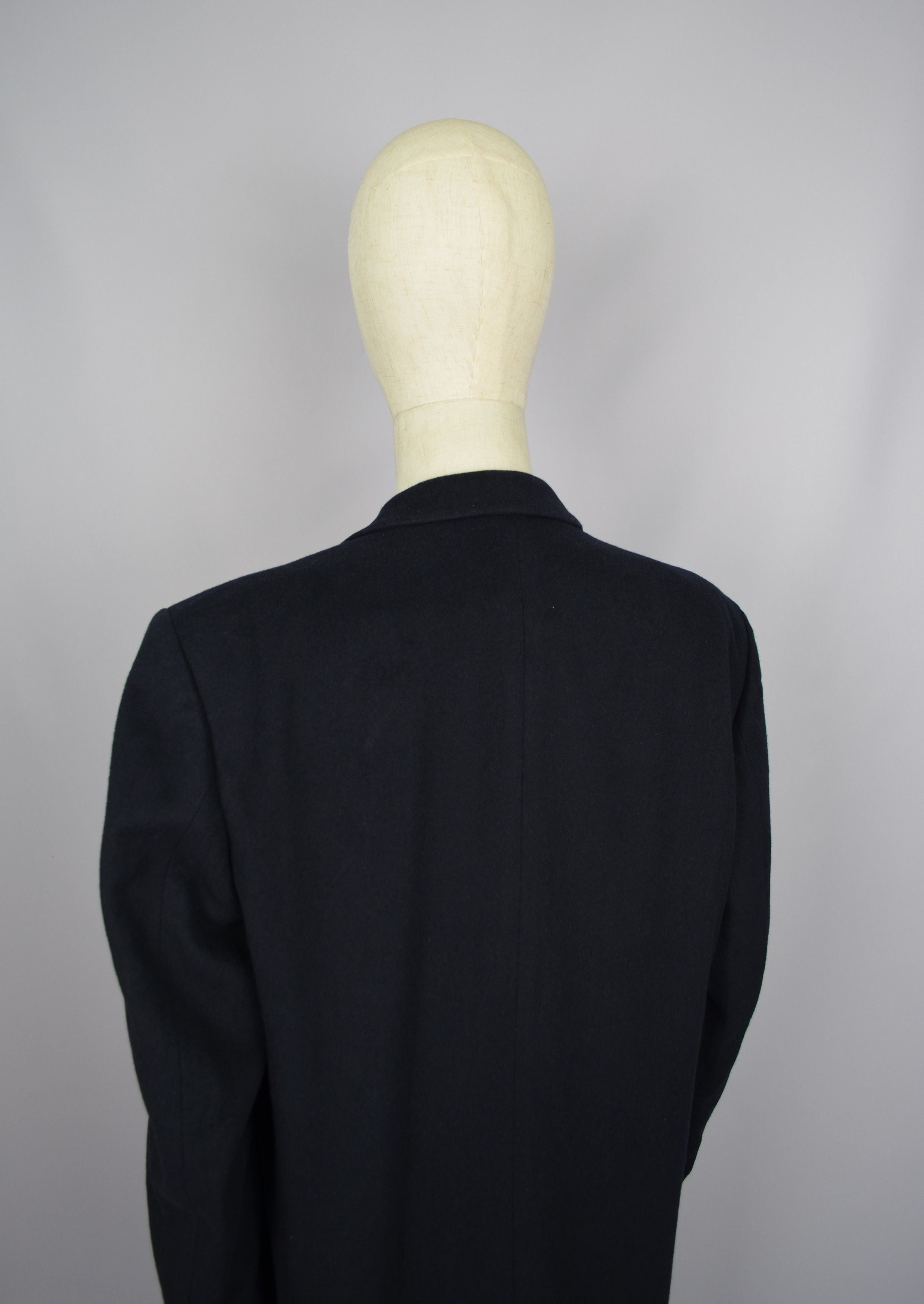 Vintage × Yves Saint Laurent Yves Saint Laurent Diffusion Hommes Cashmere Coat Jacket Size US L / EU 52-54 / 3 - 9 Thumbnail