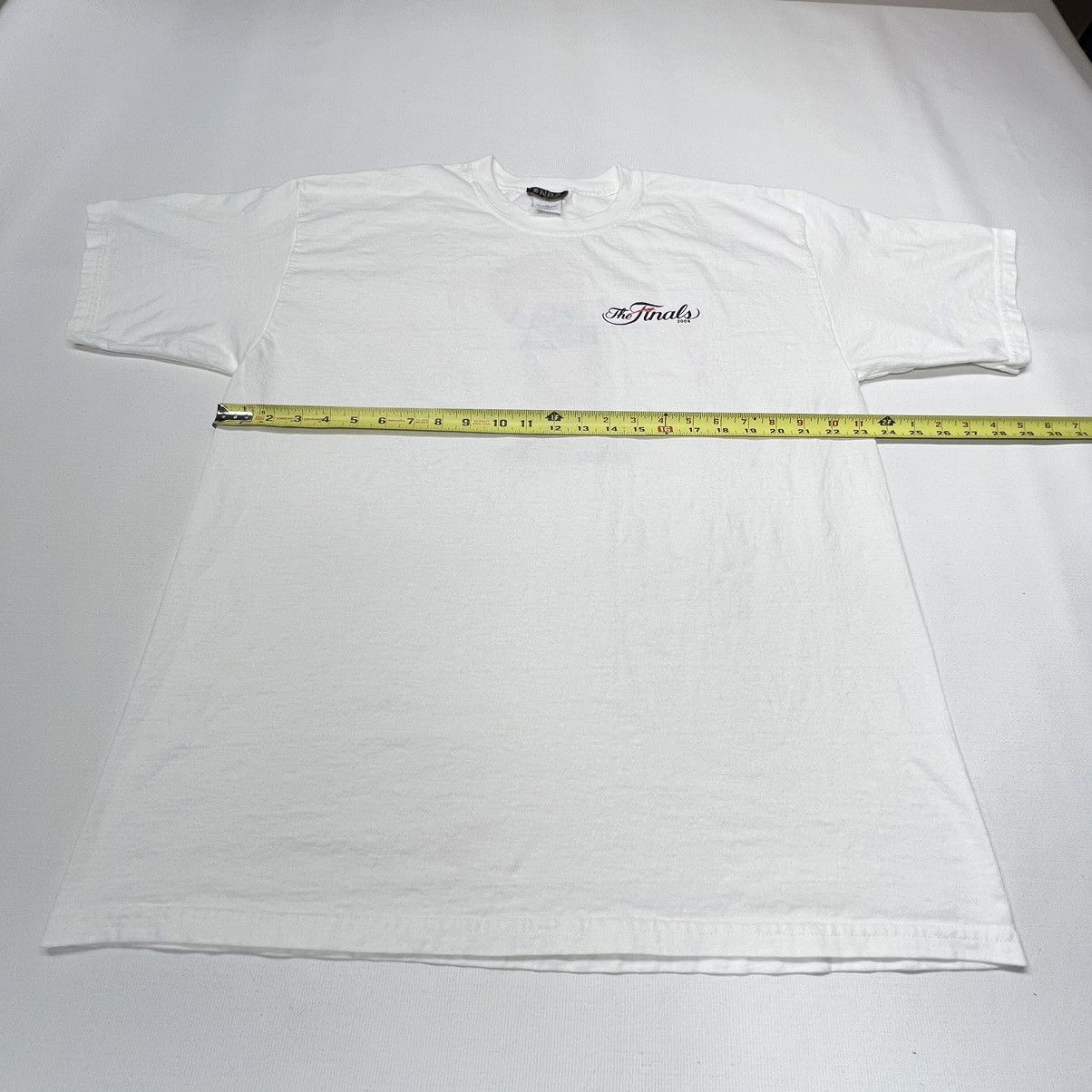 NBA NBA Finals Tee Shirt White Trophy Champions Basketball Y2K Size US XL / EU 56 / 4 - 18 Thumbnail