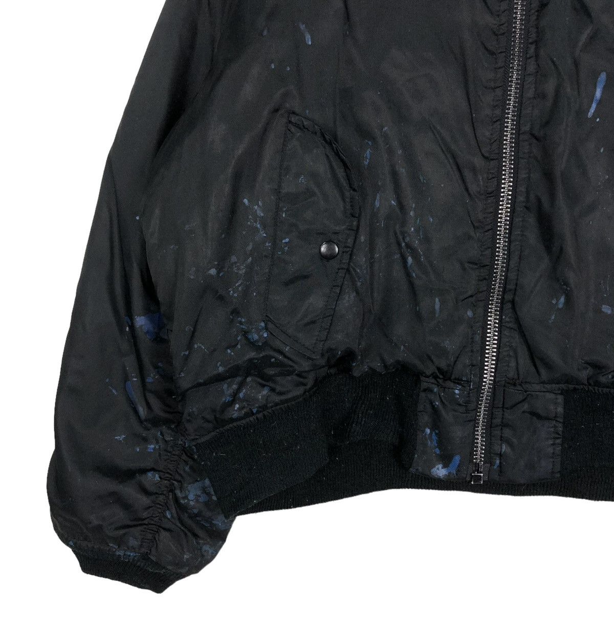 Vintage 🔥VINTAGE BOMBER JACKET MA-1 RACING DUNLOP WAKOS BIG LOGO Size US L / EU 52-54 / 3 - 9 Thumbnail