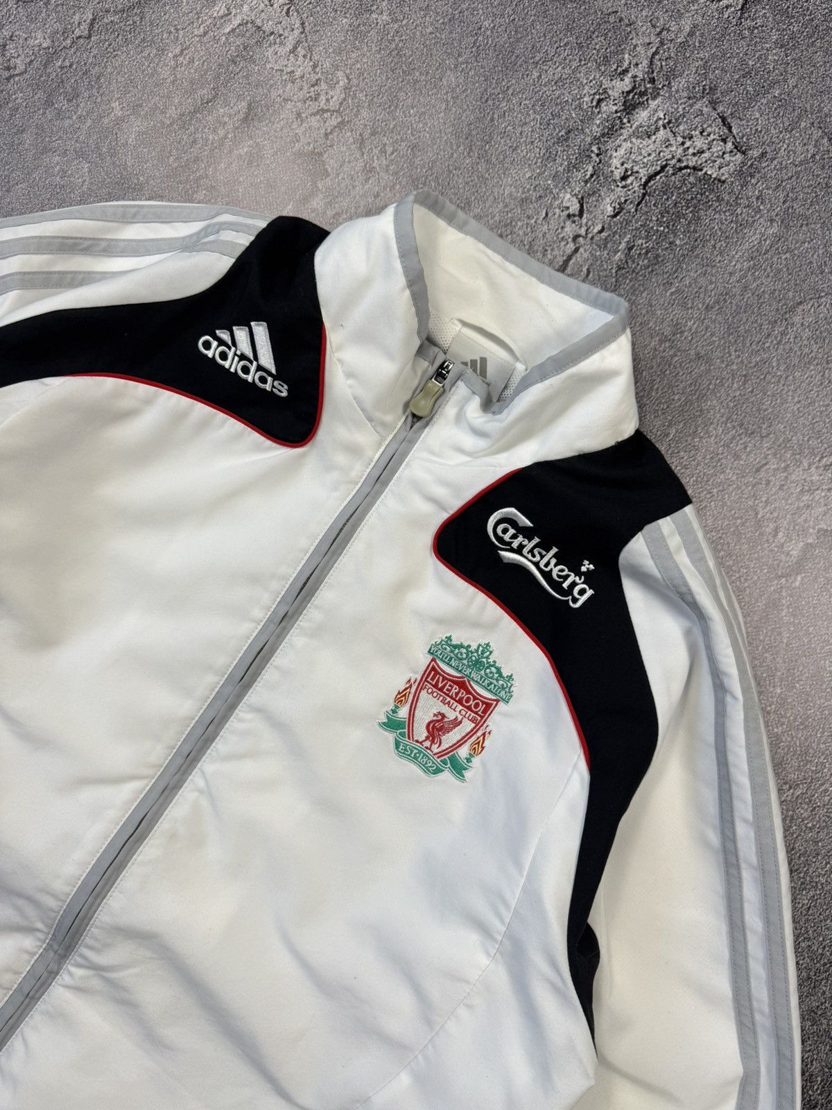Adidas Vintage Adidas Liverpool FC Track Jacket Size US L / EU 52-54 / 3 - 2 Thumbnail