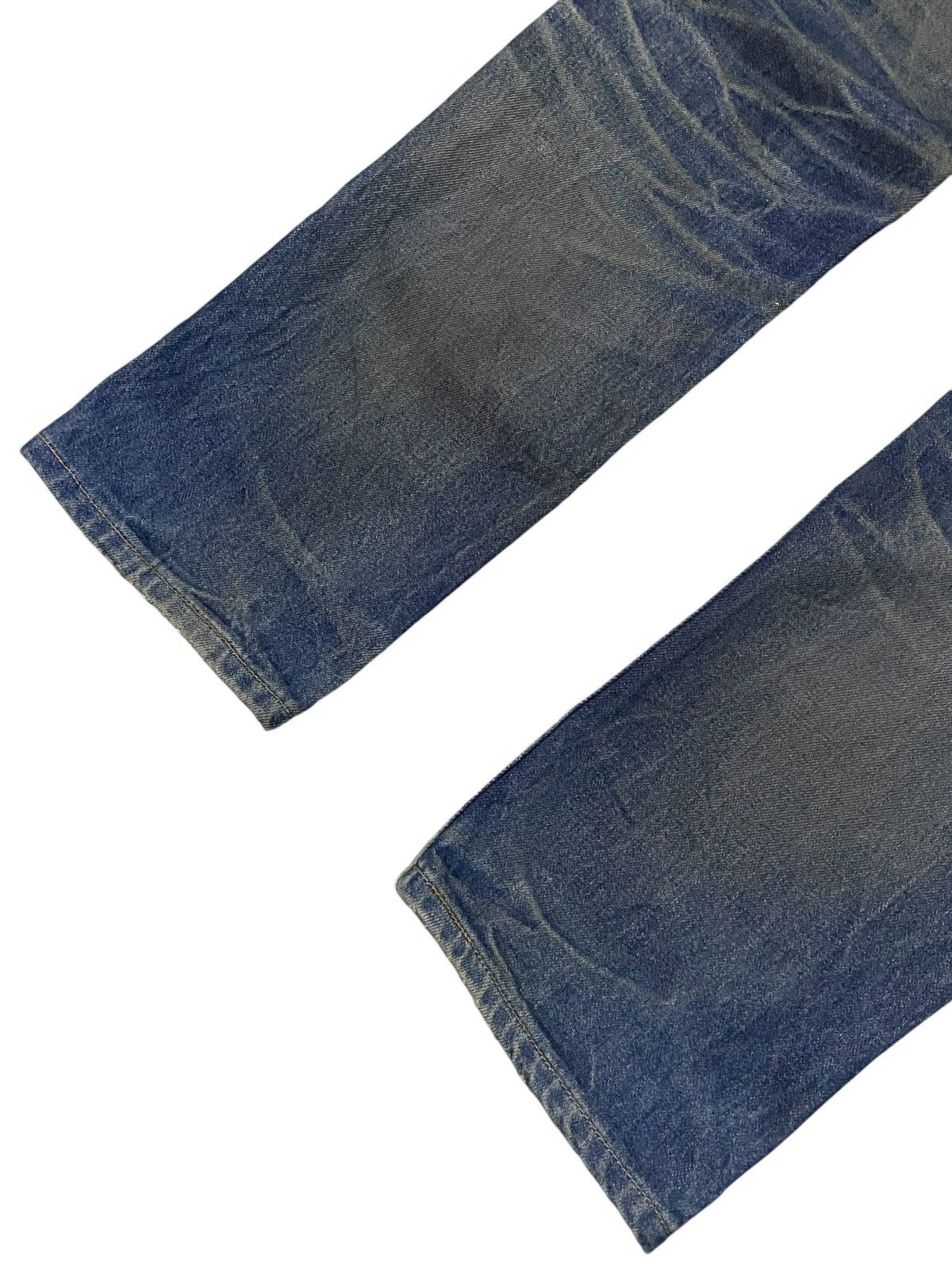LVC × Levi's × Vintage Vintage Levis 501 Mud Wash Aging Honeycomb Distressed Jeans Size US 29 - 17 Thumbnail