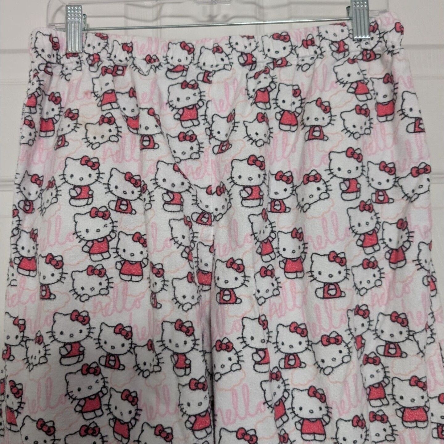 Designer Pottery Barn Sanrio Hello Kitty PJ Set Teen Size Medium Size ONE SIZE - 14 Thumbnail