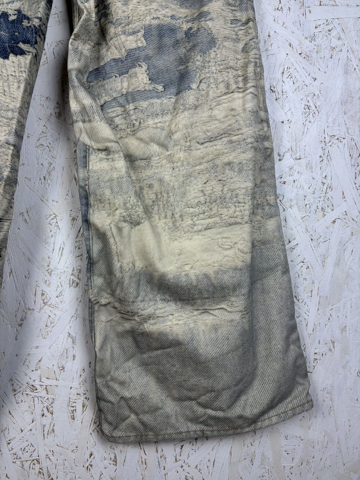 Acne Studios Acne Studios SS24 Digital Distressed Printed Jeans Size 25" / US 0 / IT 36 - 10 Thumbnail