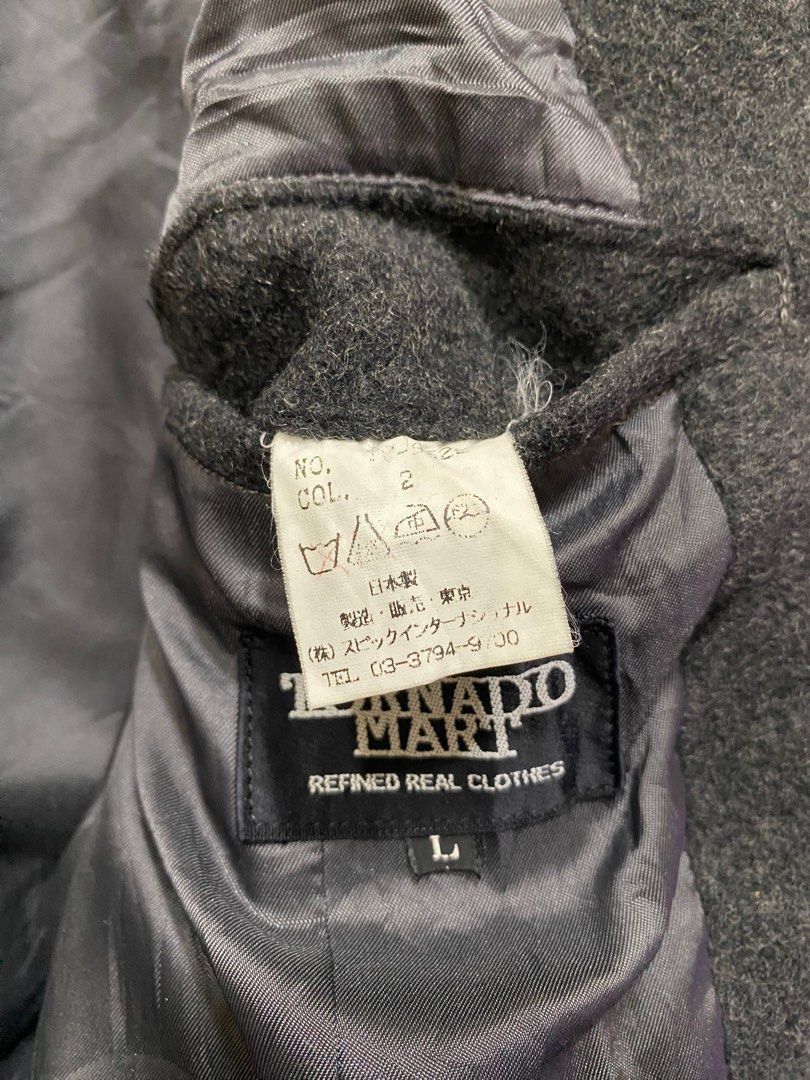 Tornado Mart Tordado Mart Wool Parka Jacket Size US L / EU 52-54 / 3 - 8 Thumbnail