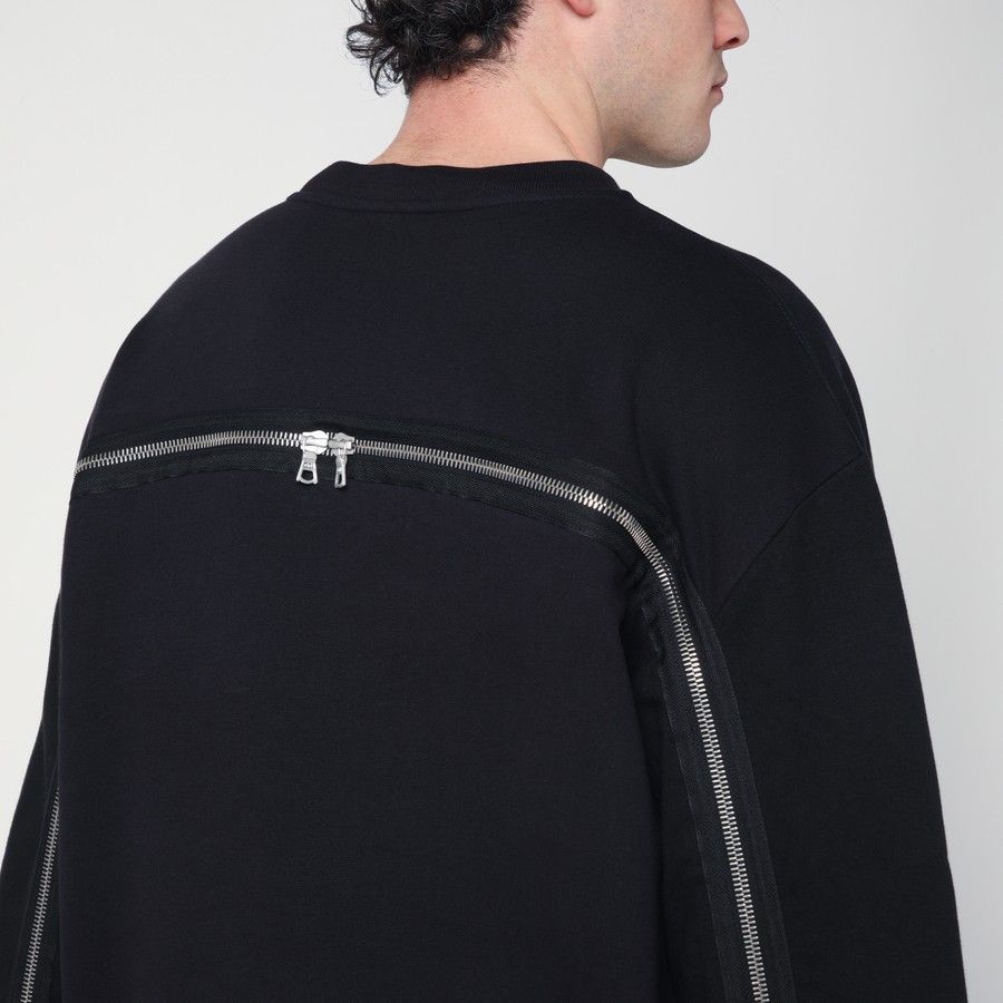 Dries Van Noten o1d2blof0225 Sweatshirt in Navy Blue Size US L / EU 52-54 / 3 - 4 Thumbnail
