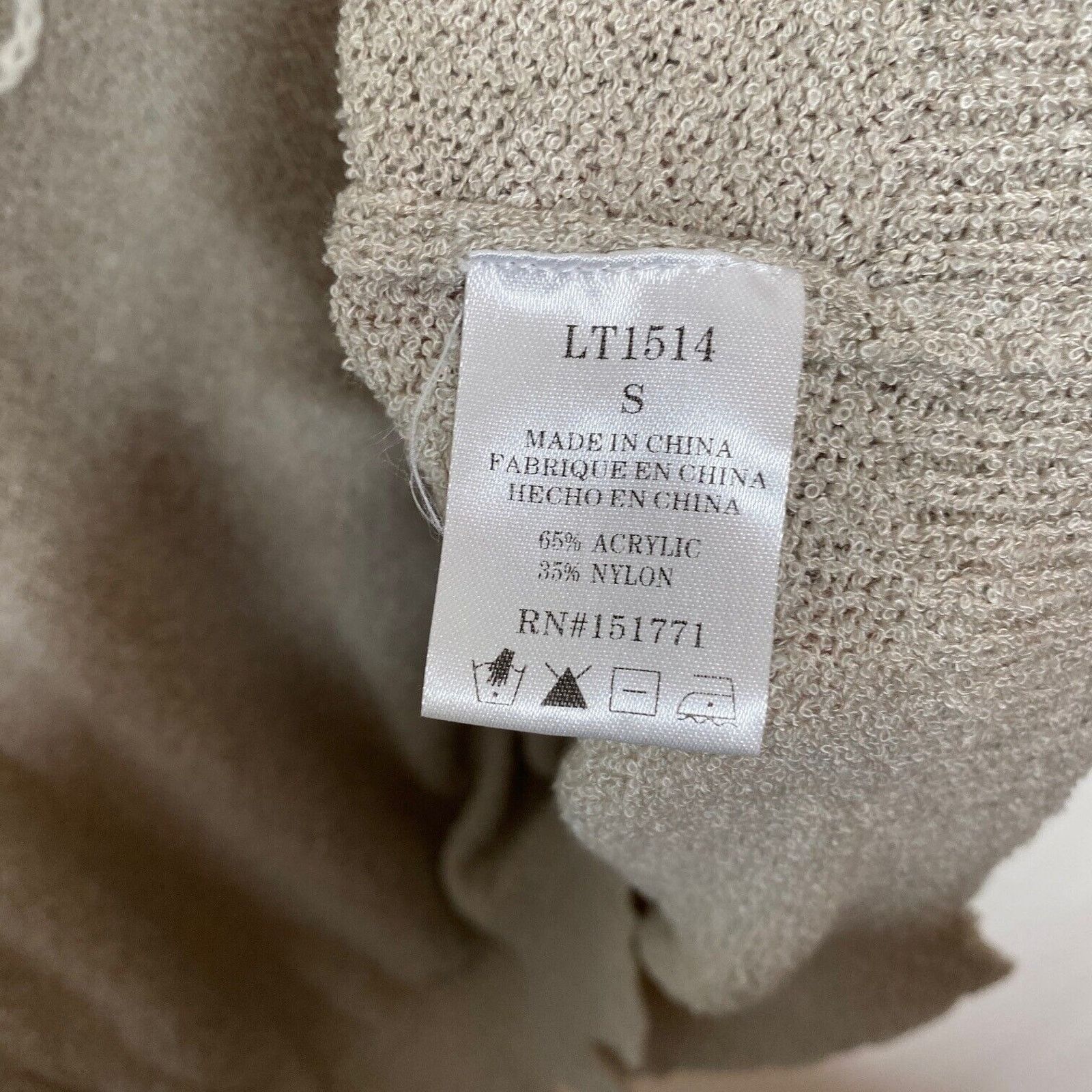 Other William B Taupe Bonjour Embroidered Distressed Sweater S Size S / US 4 / IT 40 - 7 Thumbnail
