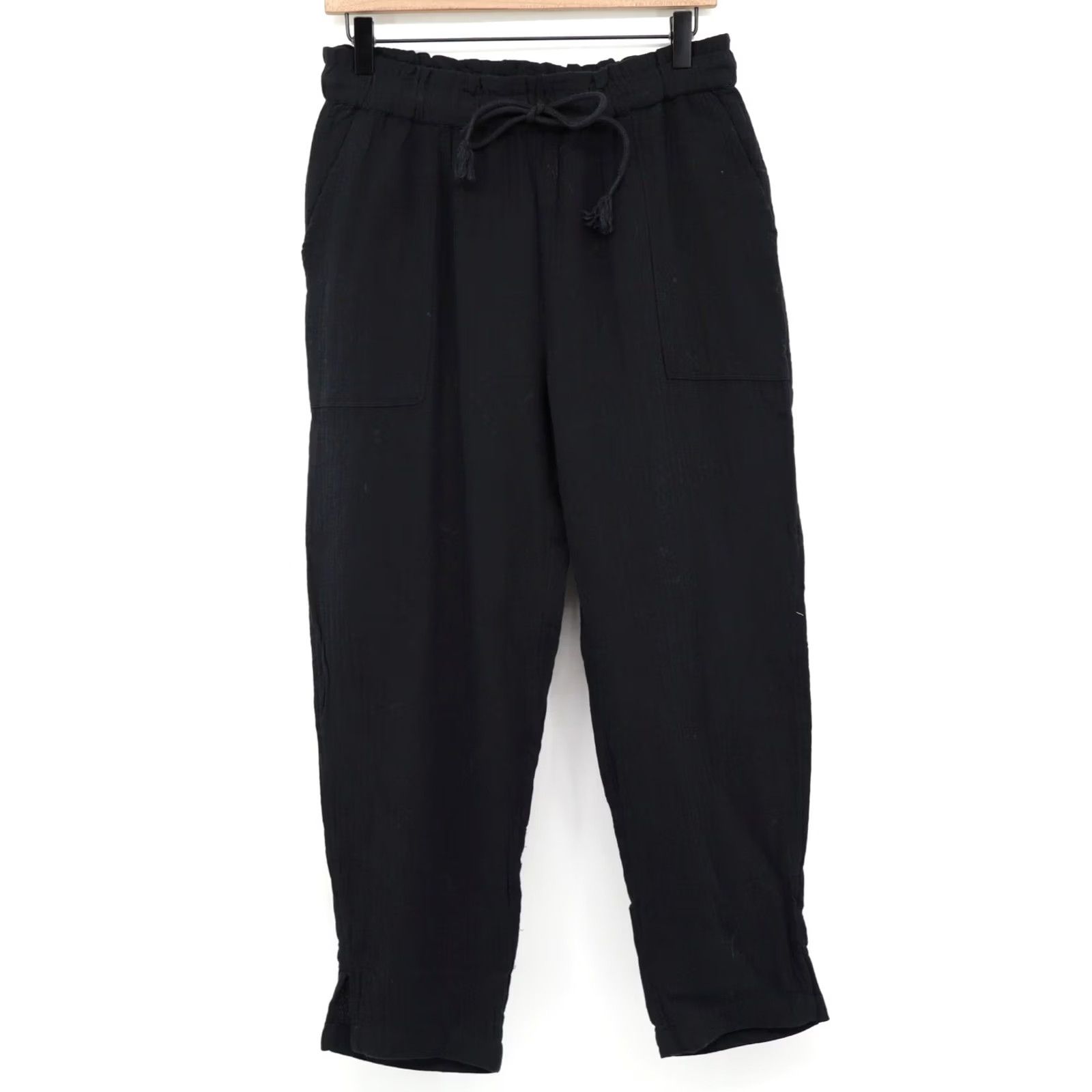 Madewell Madewell Pants Beach Cover Up Black S NEW Size 28" / US 6 / IT 42 - 2 Thumbnail
