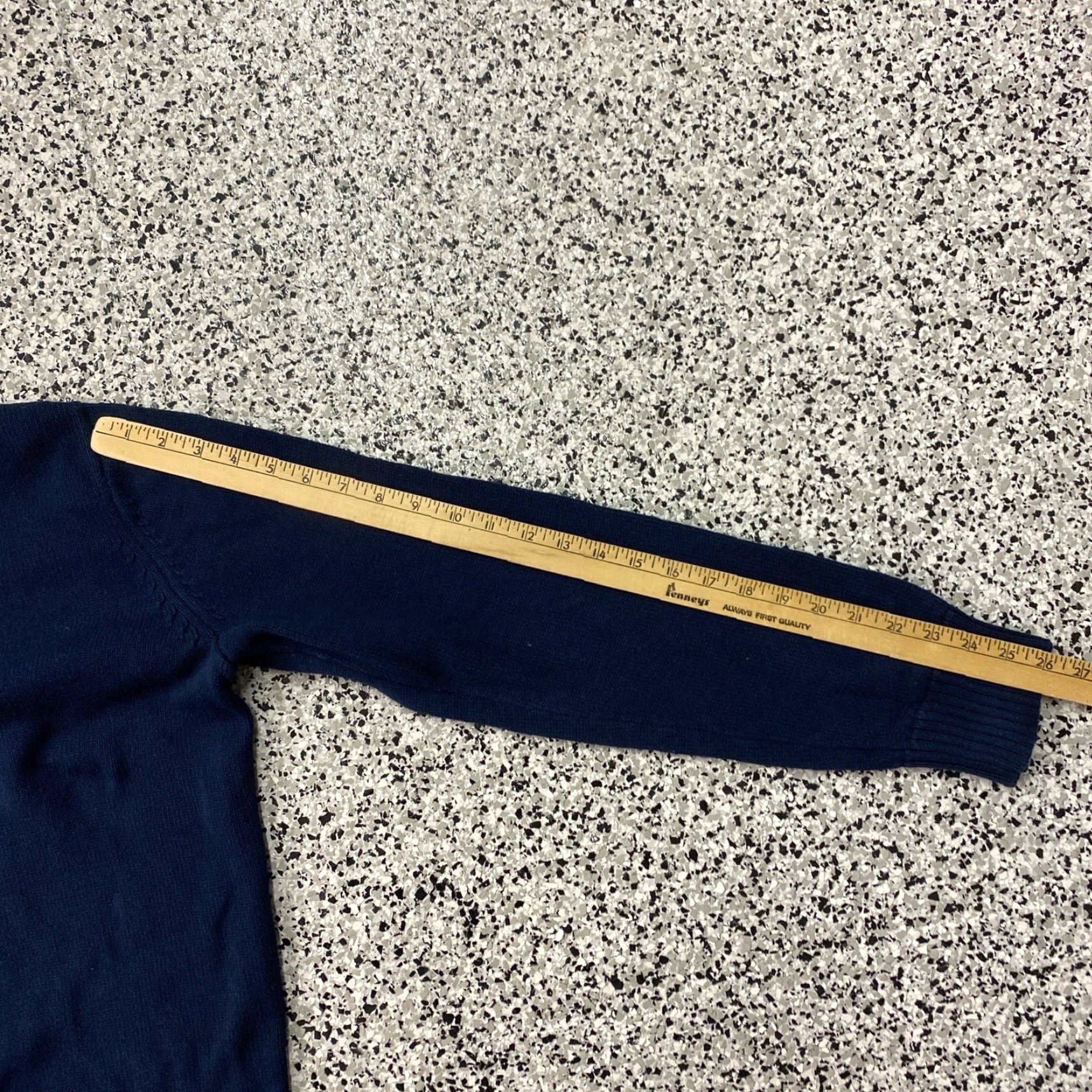 Eddie Bauer VINTAGE Eddie Bauer Sweater Men’s Large Blue Fisherman Henley Cotton Knit Size US L / EU 52-54 / 3 - 4 Thumbnail