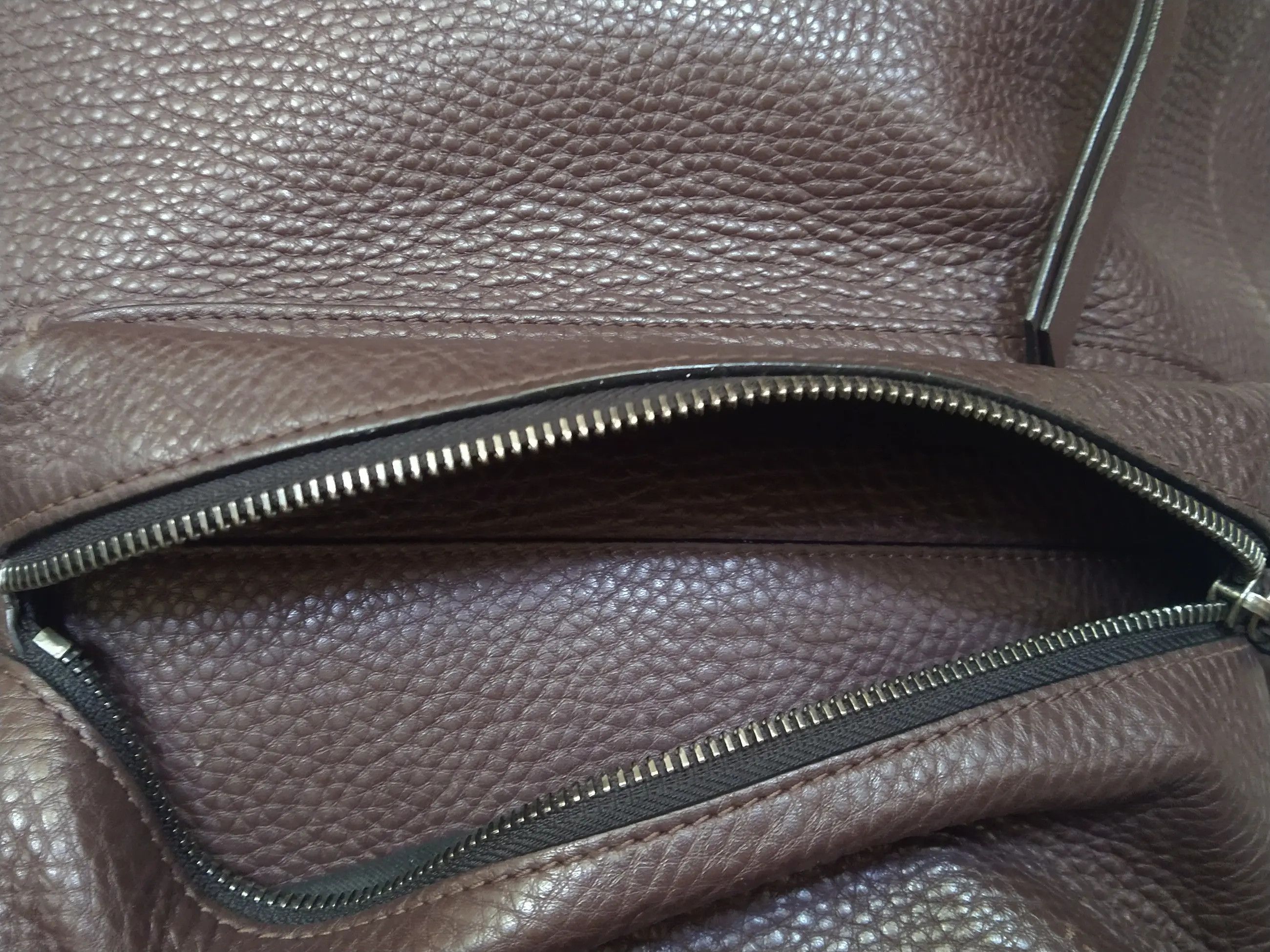 Christian Louboutin Christian Louboutin Aliosha Backpack Brown Pebbled Leather Size ONE SIZE - 2 Thumbnail