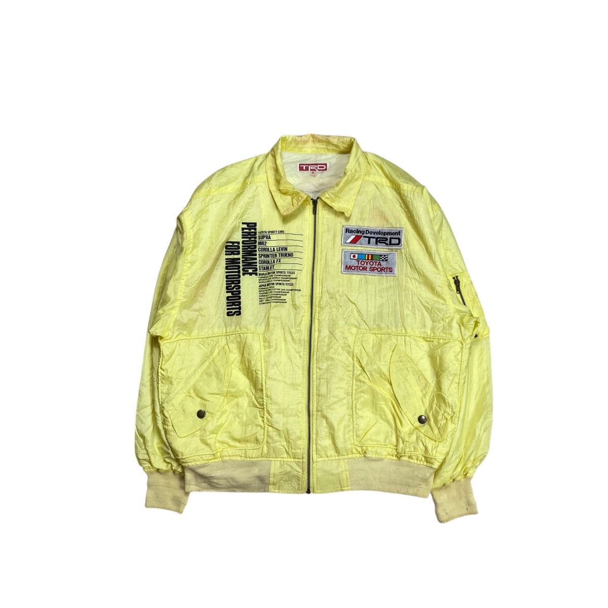 Sports Specialties Vintage TRD Toyota Big Logo Bomber Jacket Size US L / EU 52-54 / 3 - 1 Thumbnail
